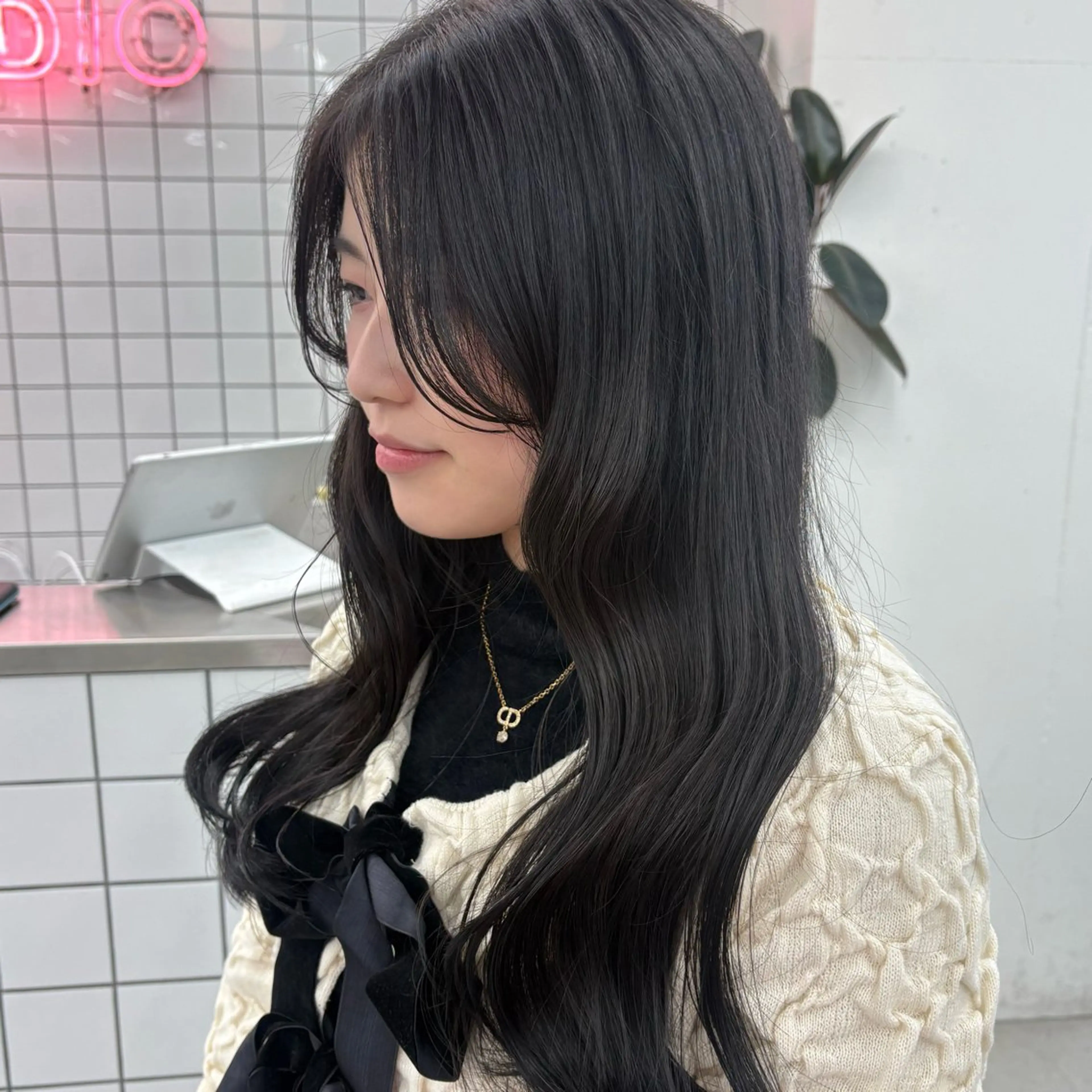 ロング カラー 韓国風ヘア 矢場町/8時-22時 JILLSTUDIOのヘアスタイル