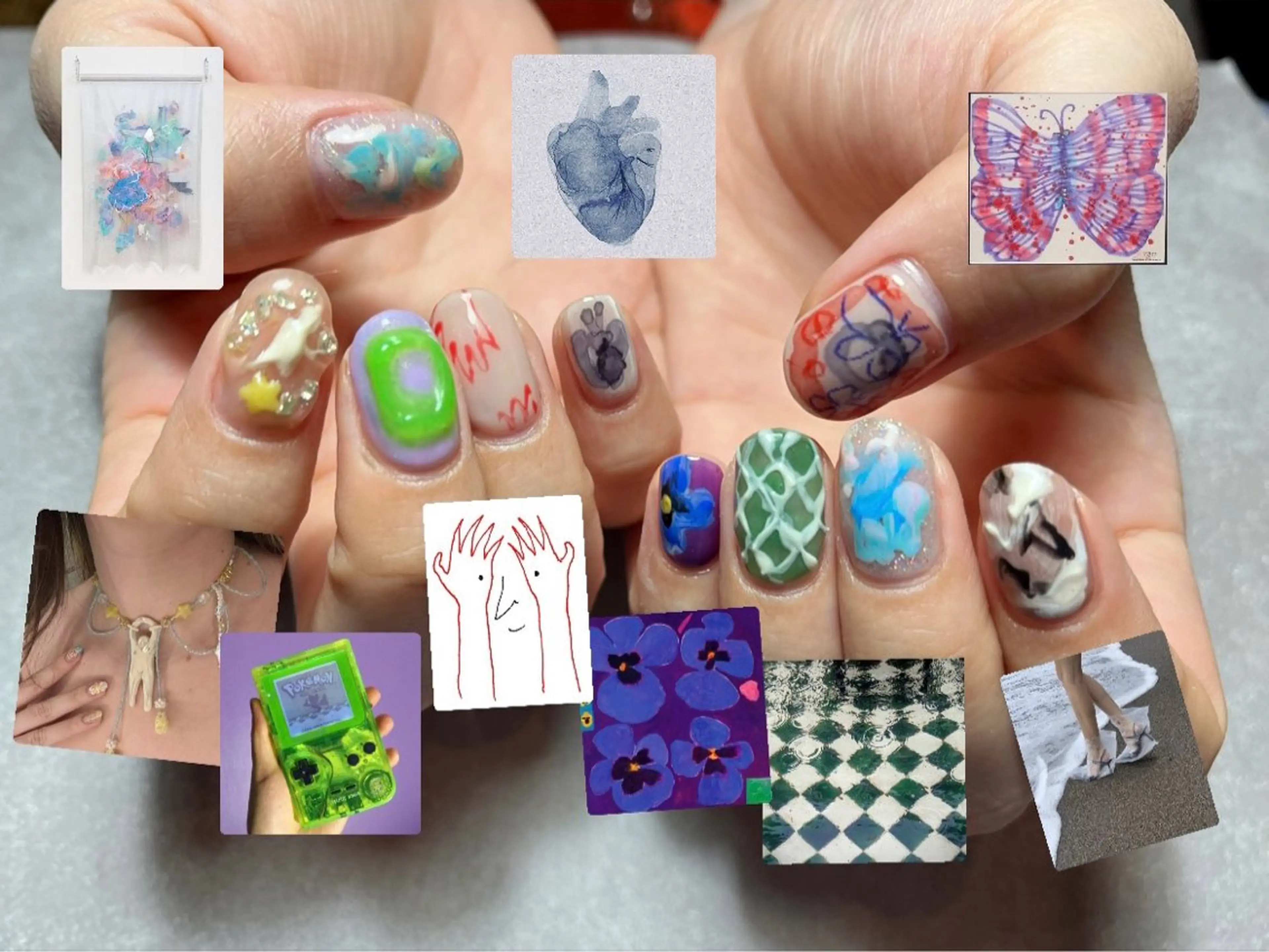 ネイル ハンドネイル アトリエ ○△□のネイルデザイン