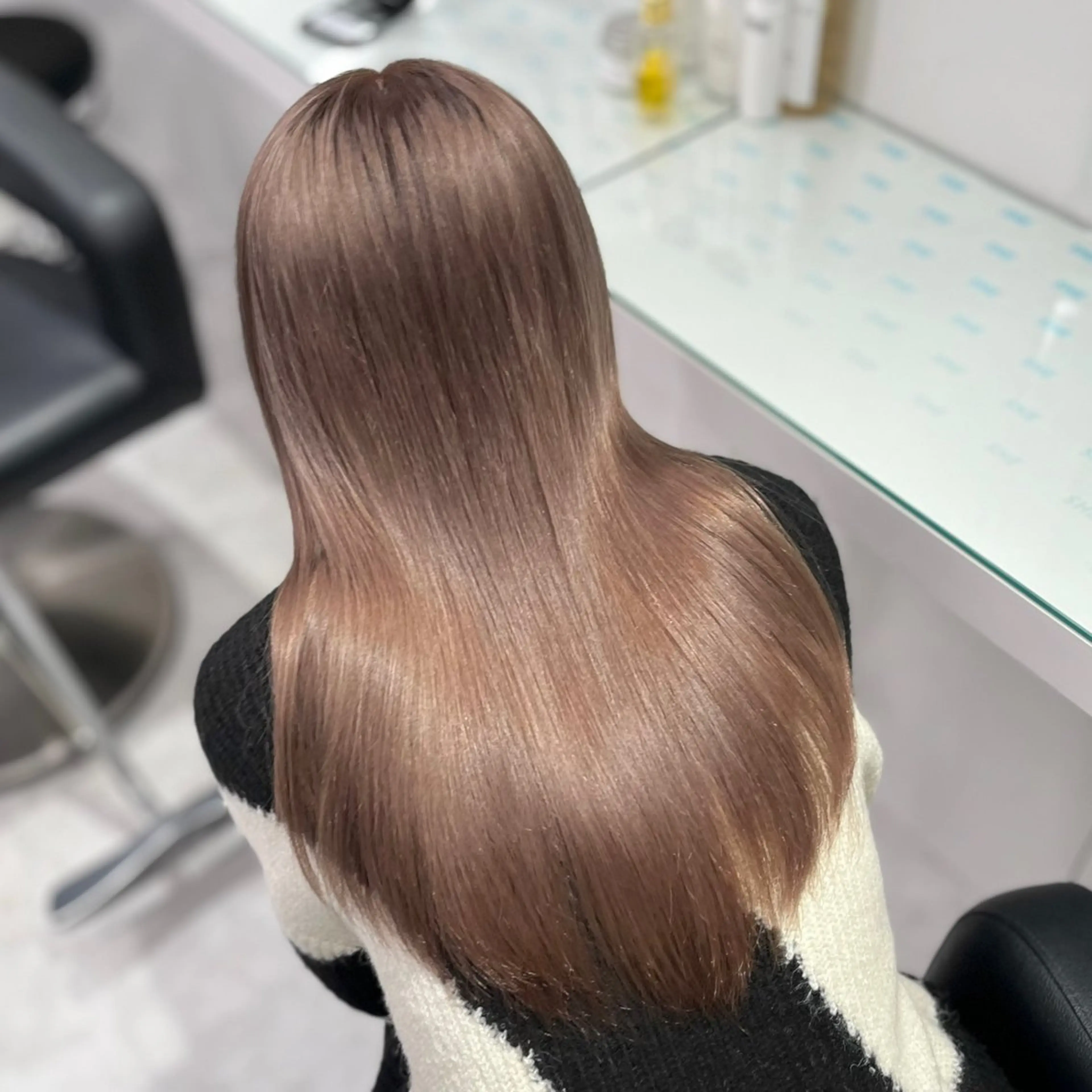 セミロング カラー パーマ ヘアアレンジ メンズ ヘアカラー トリートメント ♡ 𝐑𝐈𝐎♡のヘアスタイル