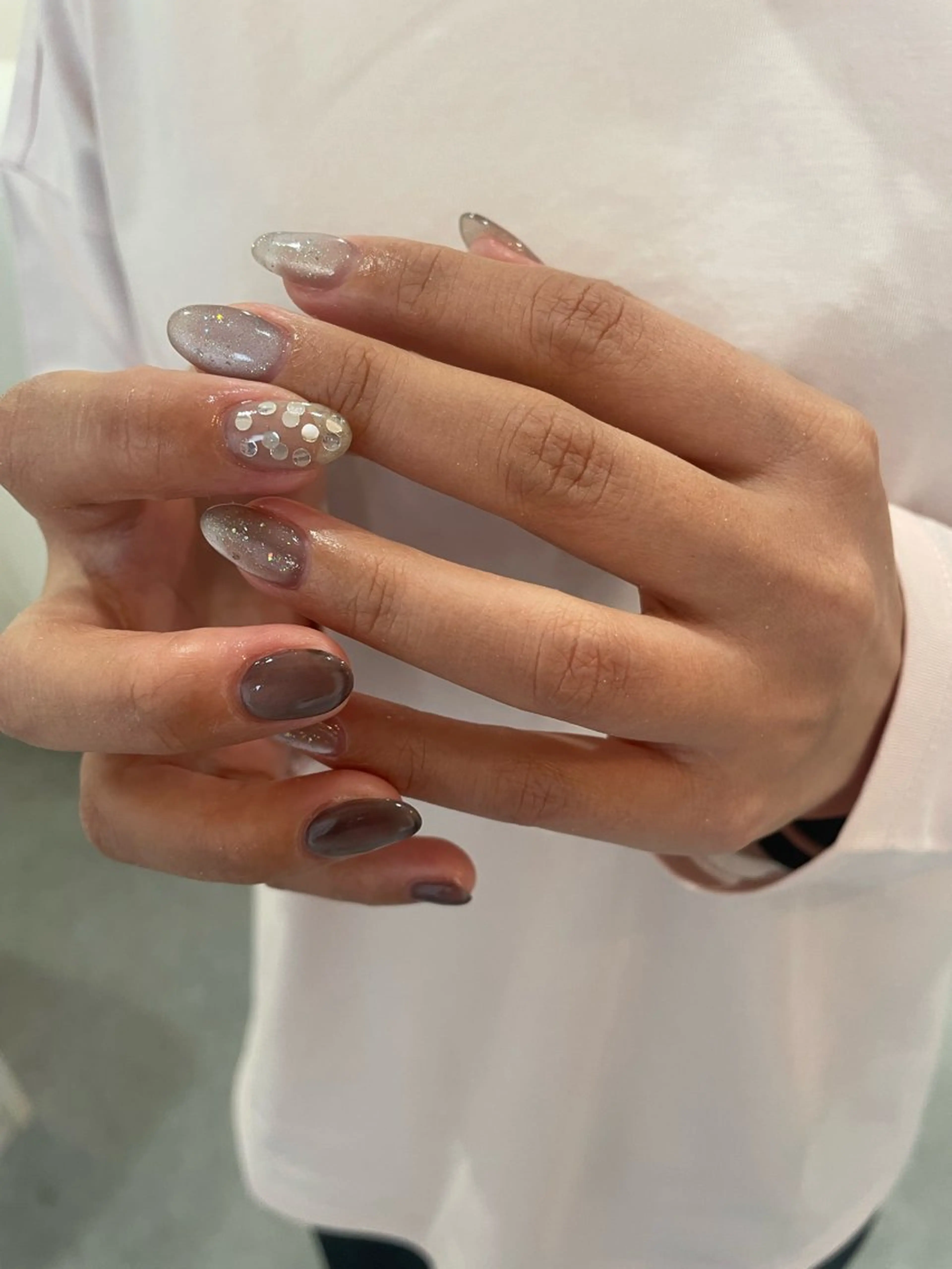 ネイル マグネットネイル 【 Lea's 】 kaedeのネイルデザイン