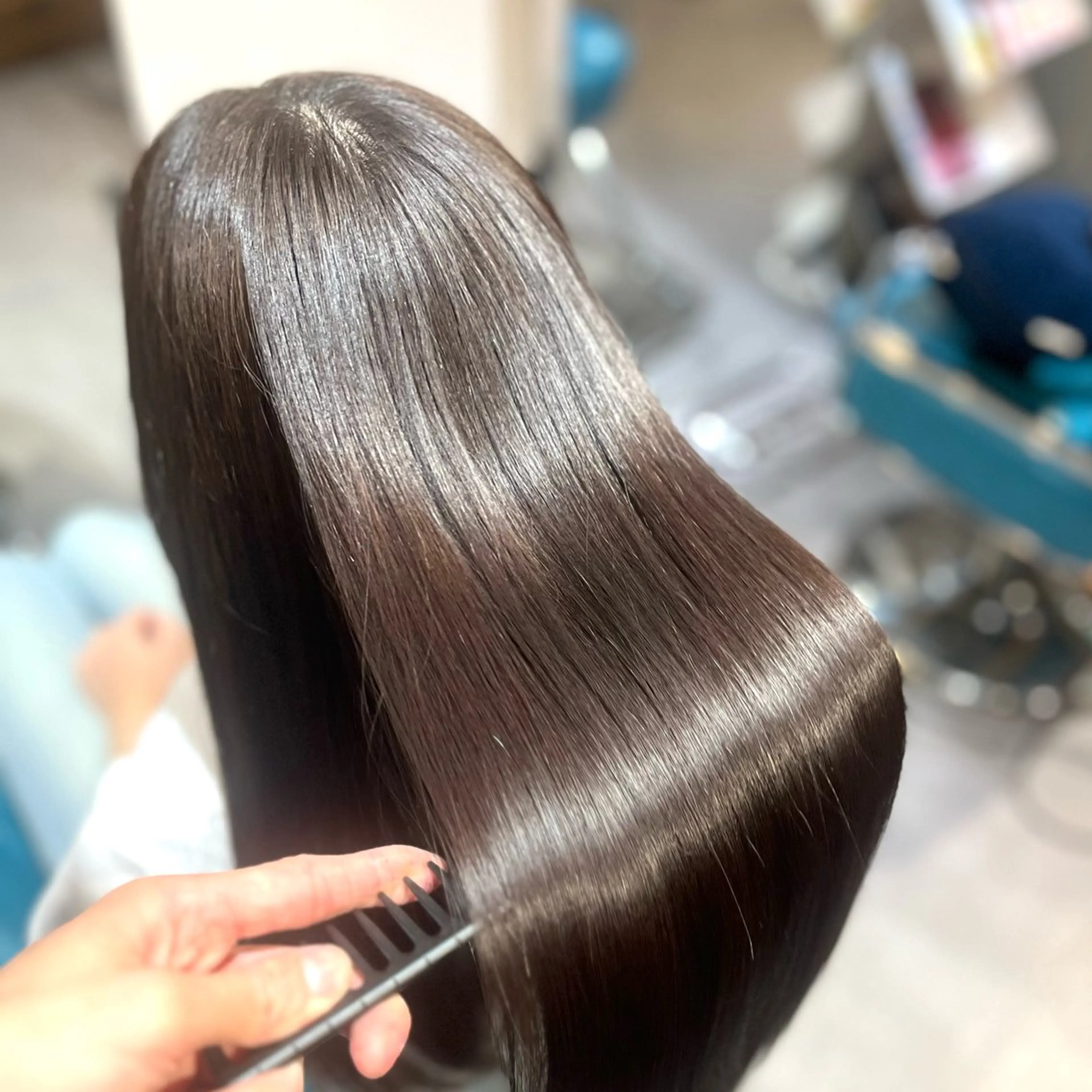 ロング カラー 髪質改善 トリートメント カット ヘアカラー トリートメント 髪質改善/ケアカラー /梅田✨ RIKUのヘアスタイル