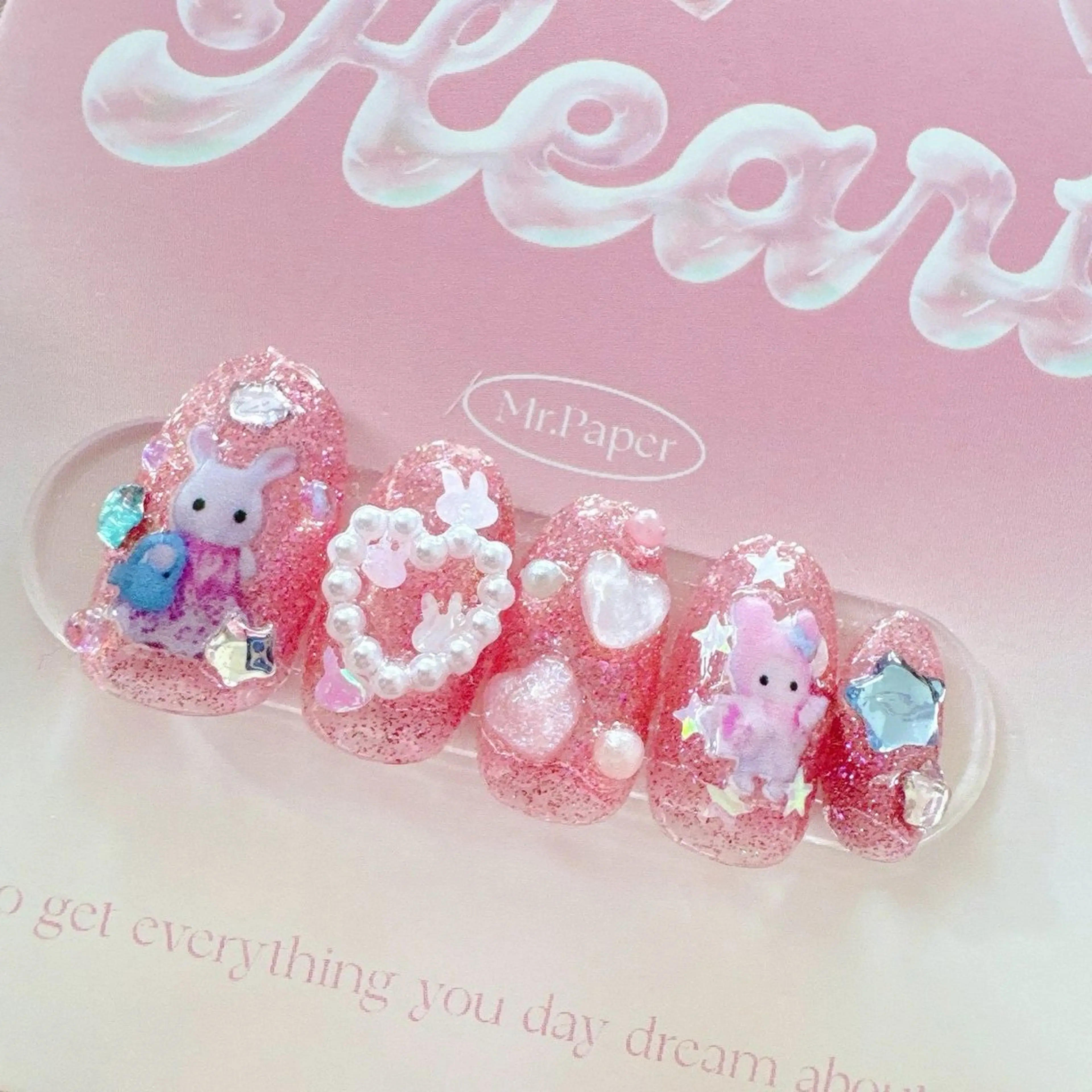 ネイル ハンドネイル MignonReve ♡EIMI🌈のネイルデザイン