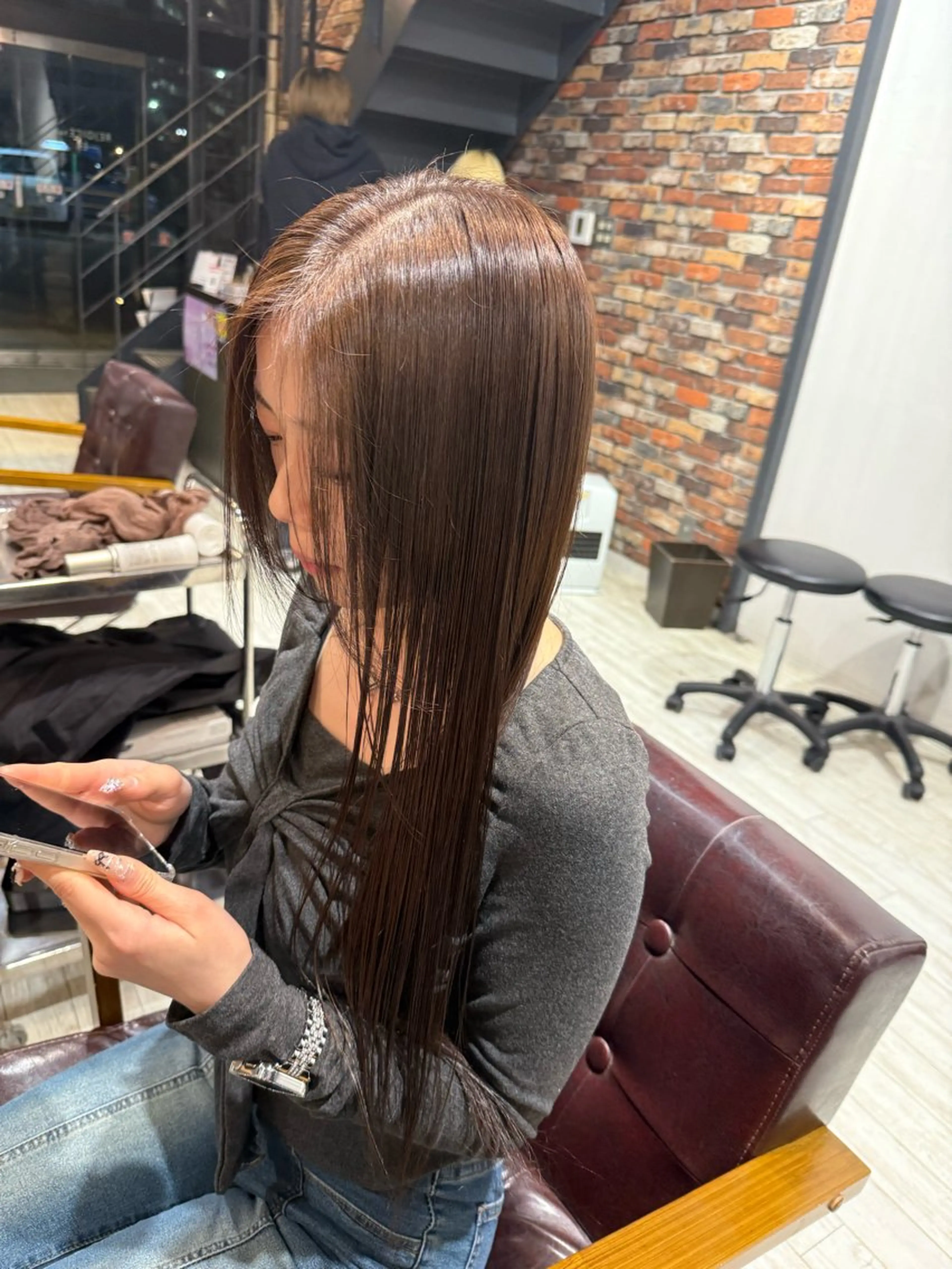 カラー ヘアカラー まつもと みなつのヘアスタイル