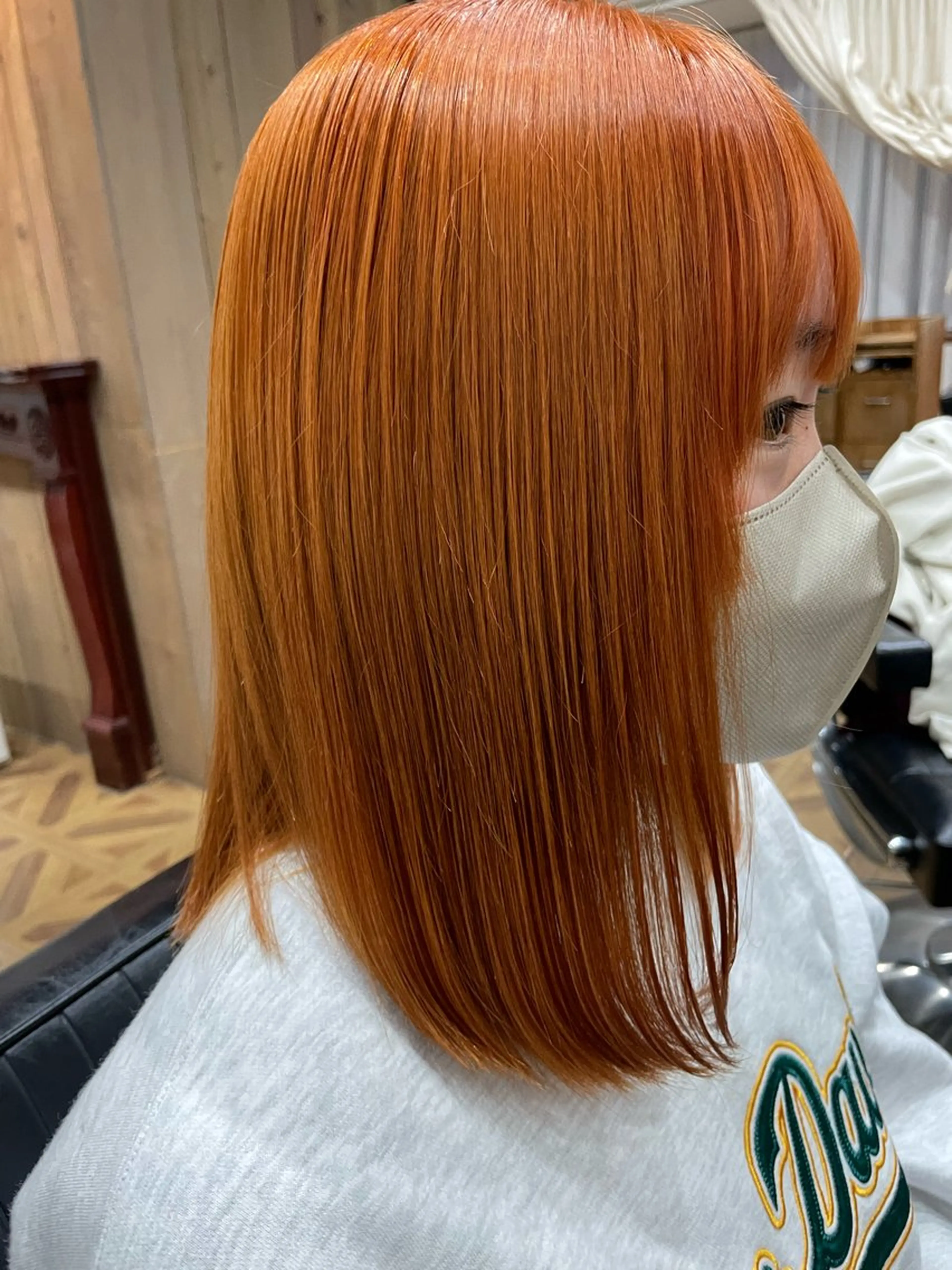 セミロング カラー 鈴木 梨瑚のヘアスタイル
