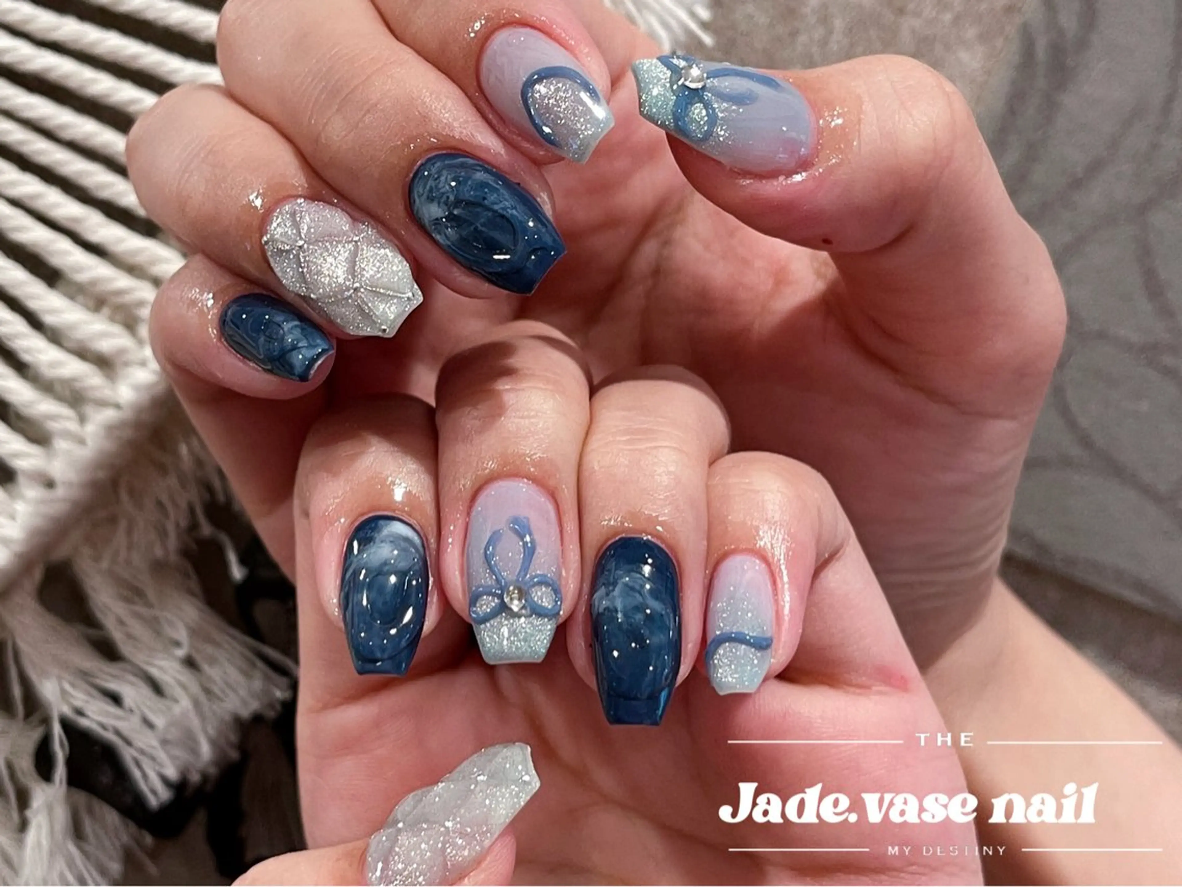 ネイル ハンドネイル ハンドケア ✰Jade.vase 银座のネイルデザイン