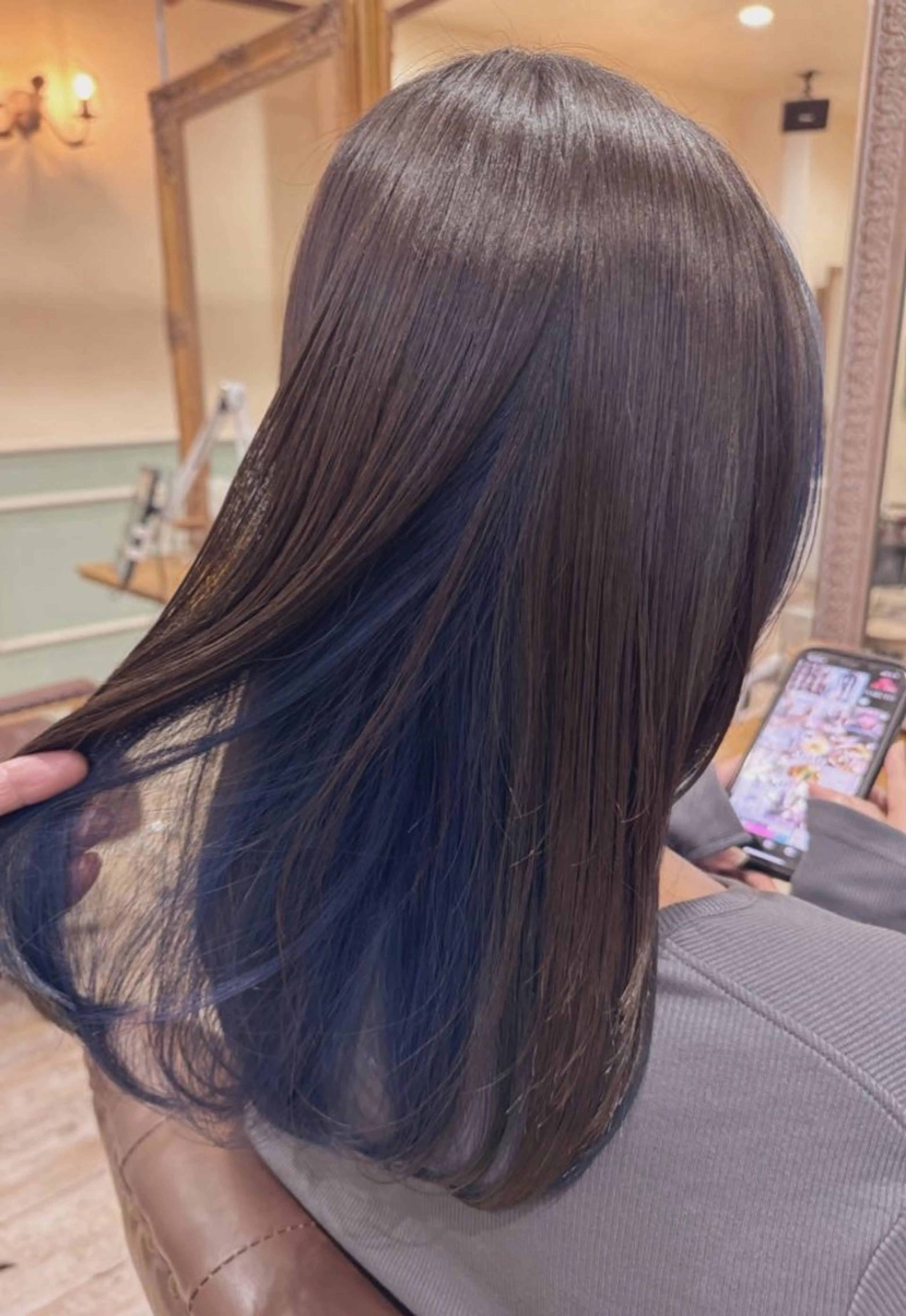 『インナーカラー』【インナーブリーチ】＋【カラーリング】+【カット】＋【5stepトリートメント】+【ケアプロ】の写真