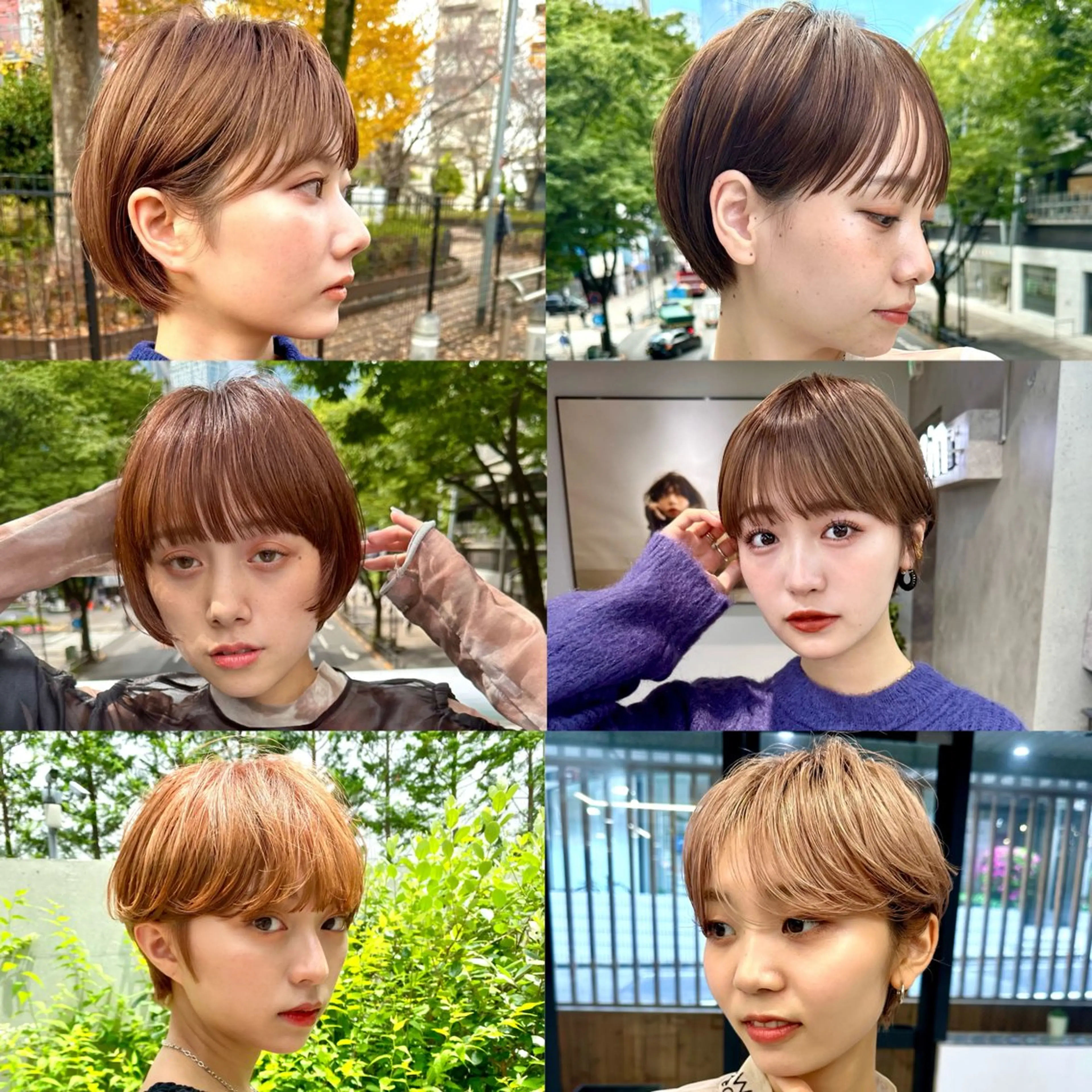 ショート カット 骨格診断で絶対可愛い ✨丸みショート✨凌弥のヘアスタイル