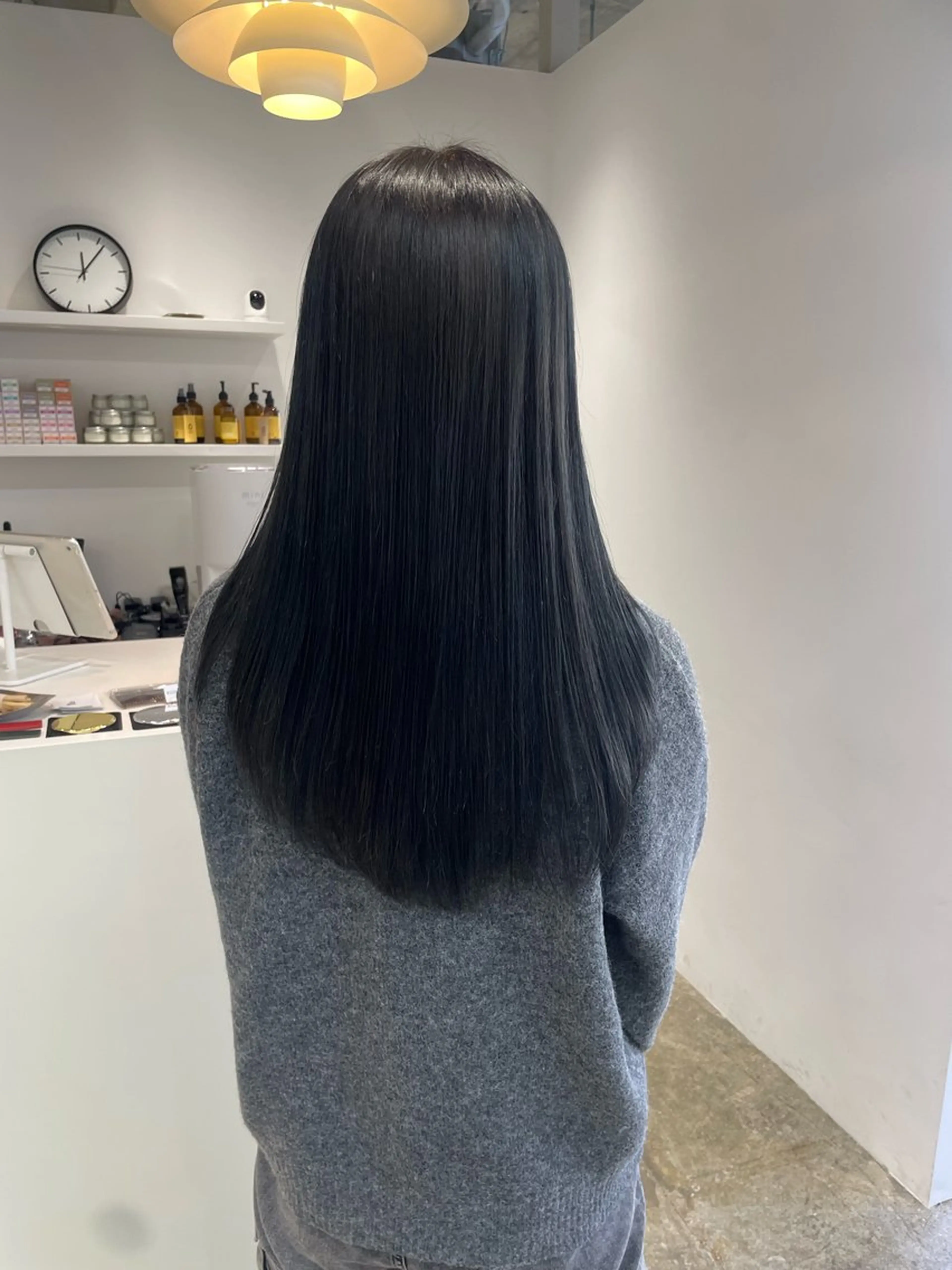 ロング カラー ヘアカラー トリートメント 𝘚𝘶𝘻𝘶 𓂃𓈒𓏸のヘアスタイル