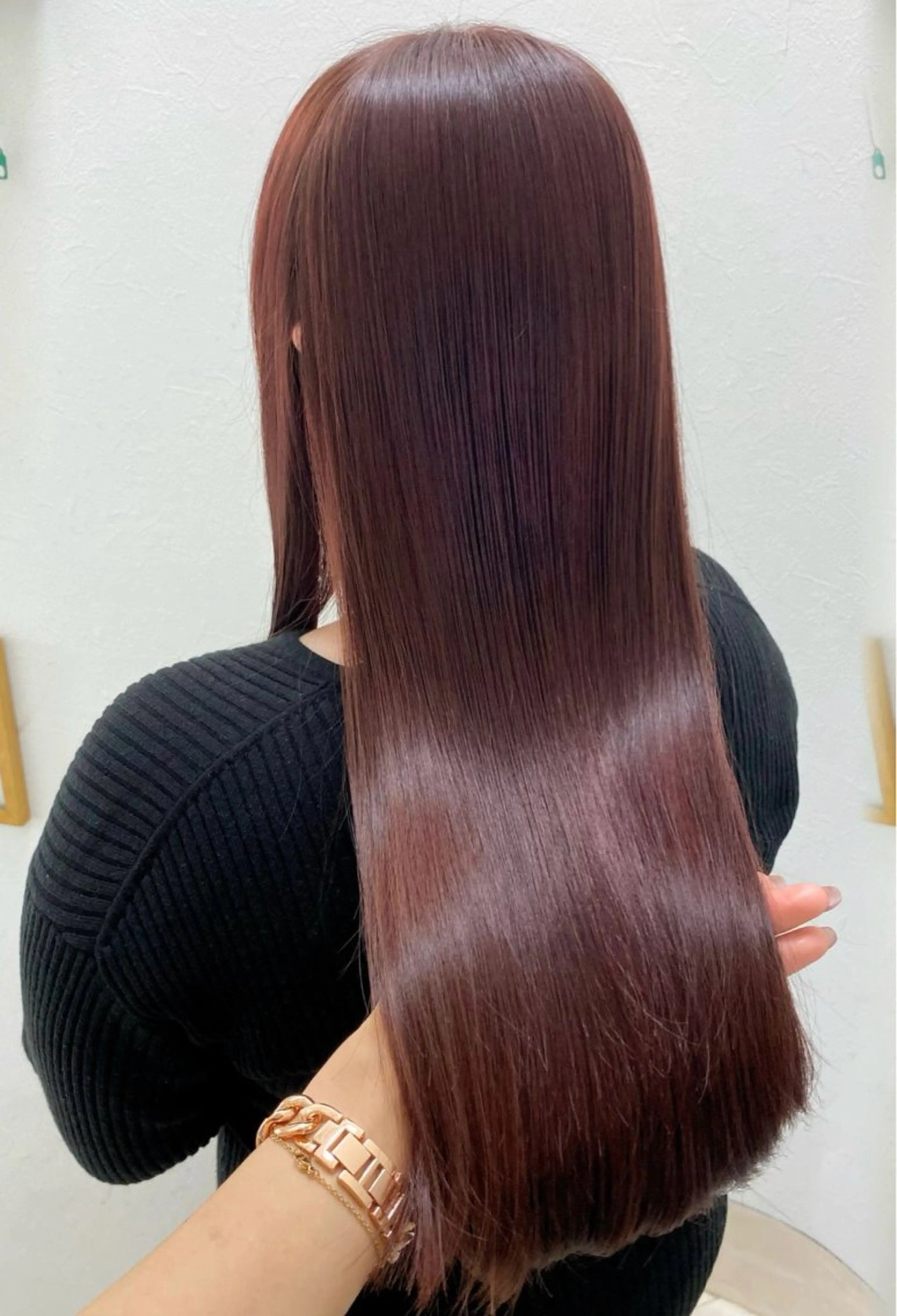 カラー ヘアカラー ゆら/暖色系‪/ ツヤ髪🪽‪️🫧のヘアスタイル