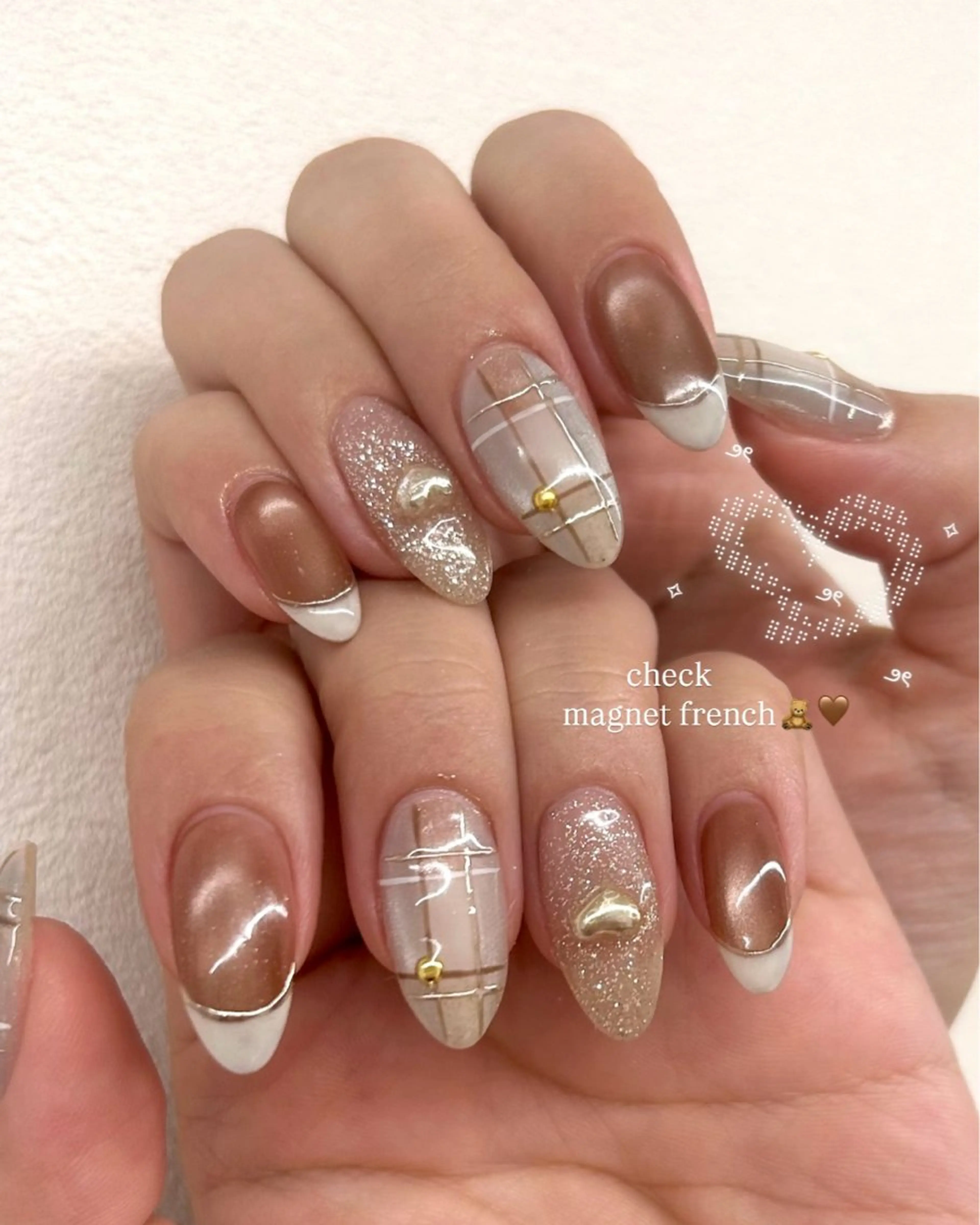 ネイル ハンドネイル EmaNail🎀 Haaruのネイルデザイン