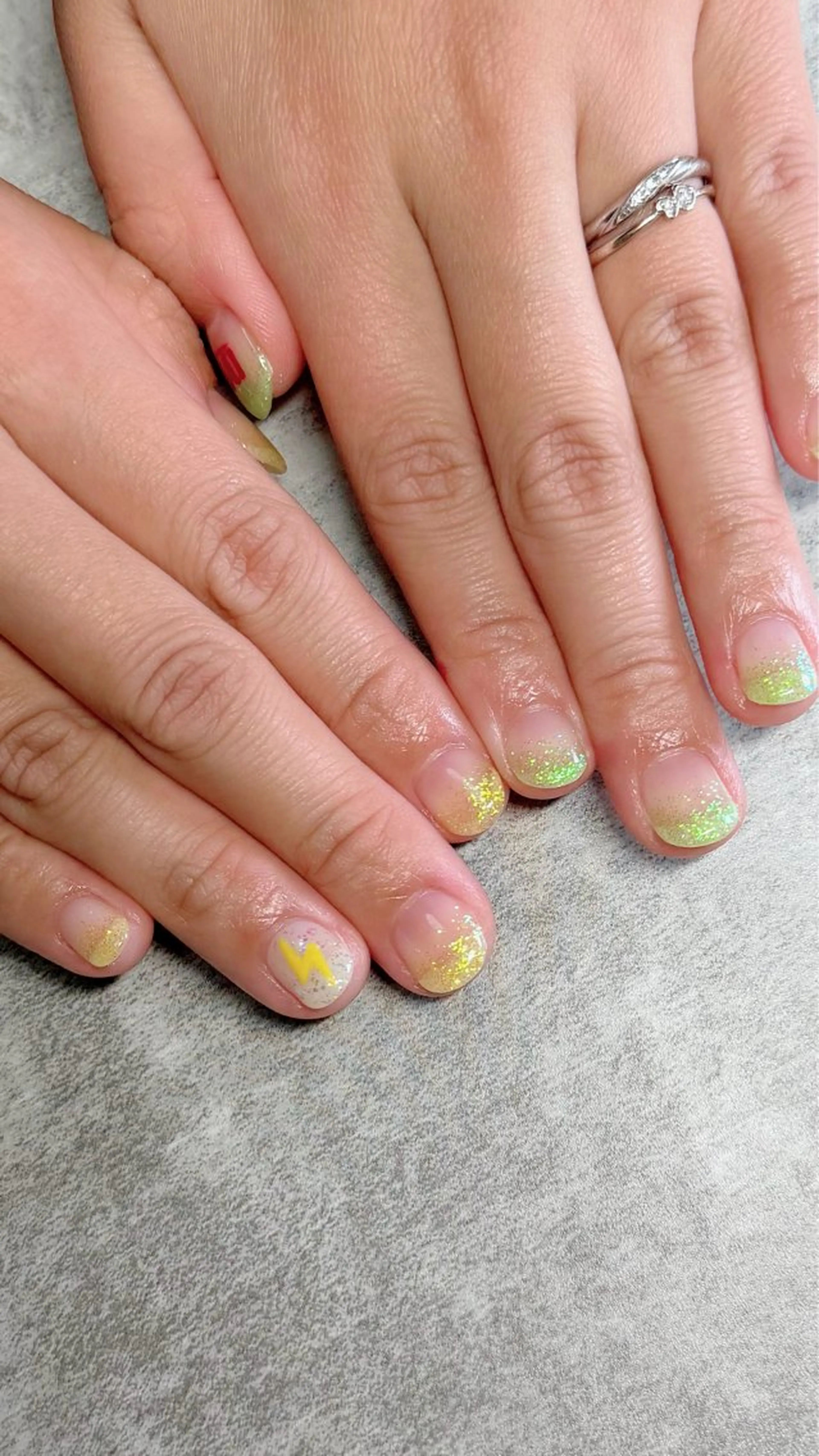 ネイル ハンドネイル ハンドケア haleyume所属・shino🌟 痛ネイルのネイルデザイン