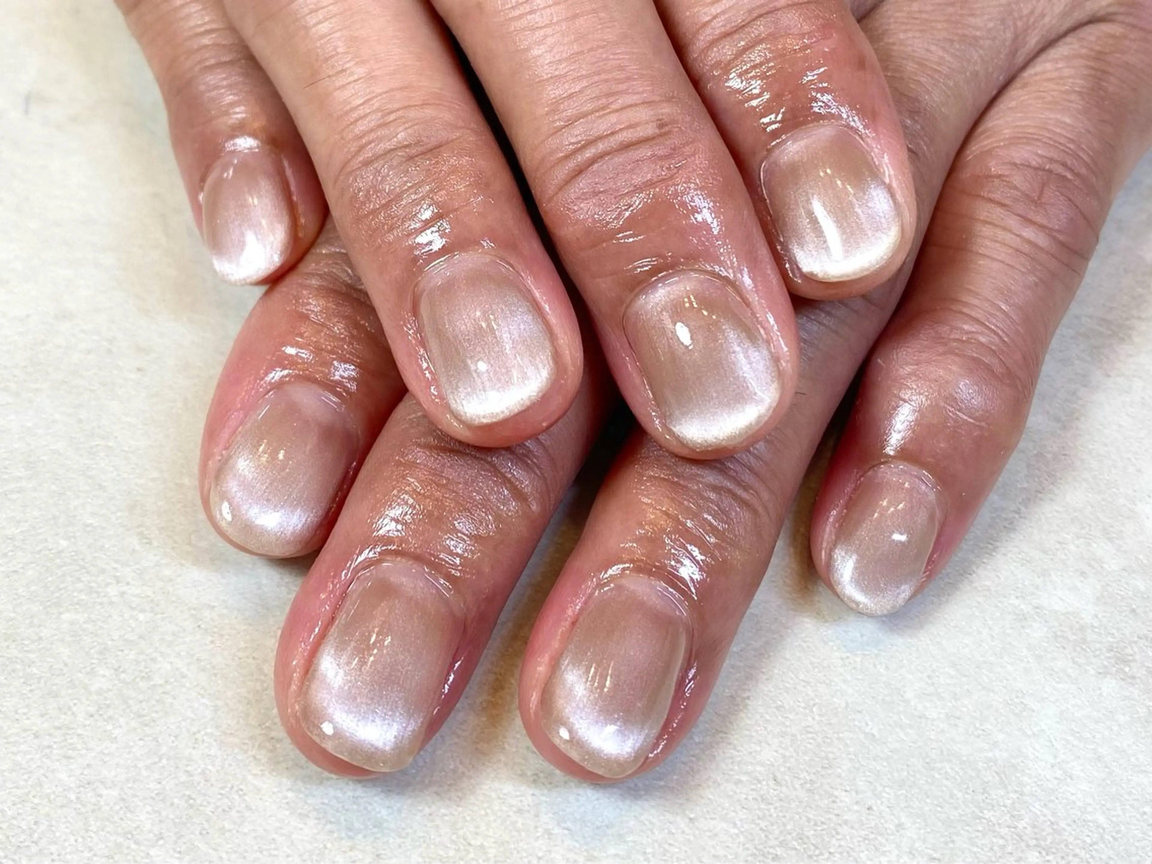 ネイル フレンチネイル マグネットネイル Nail R 🌸Nonのネイルデザイン