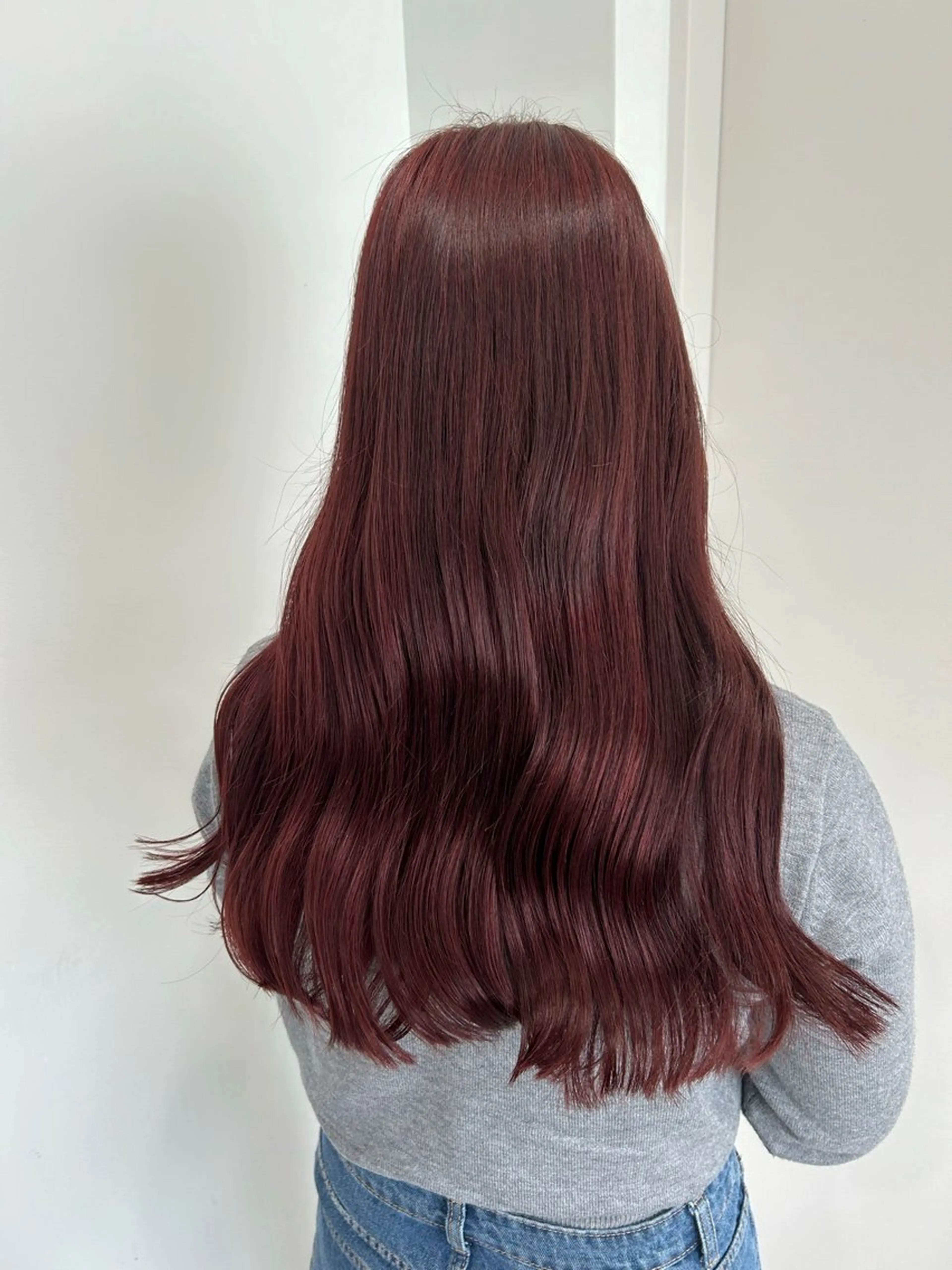 ロング カラー 愛結 暖色カラー🎀🩰のヘアスタイル