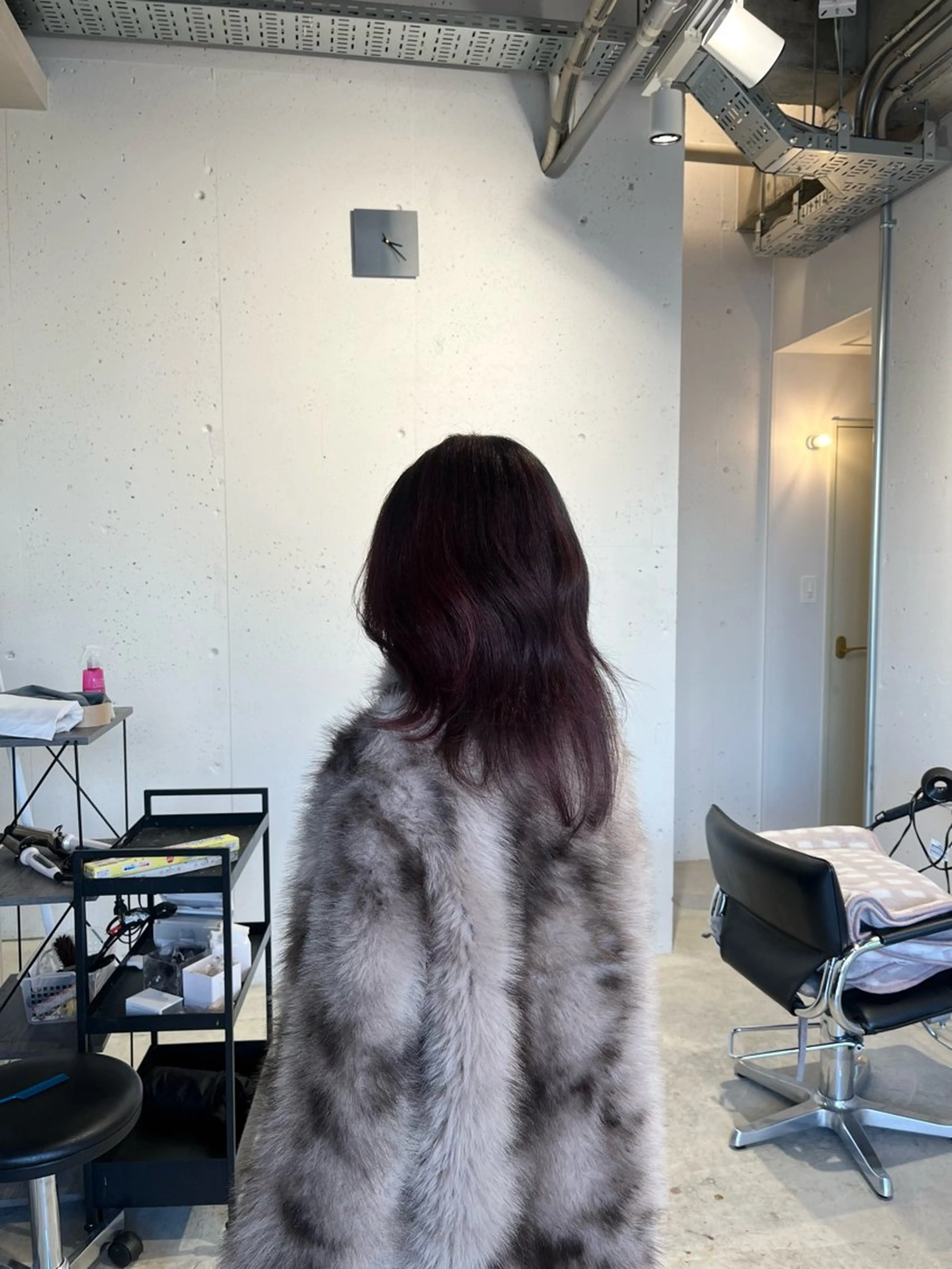 ミディアム 山田 優香のヘアスタイル
