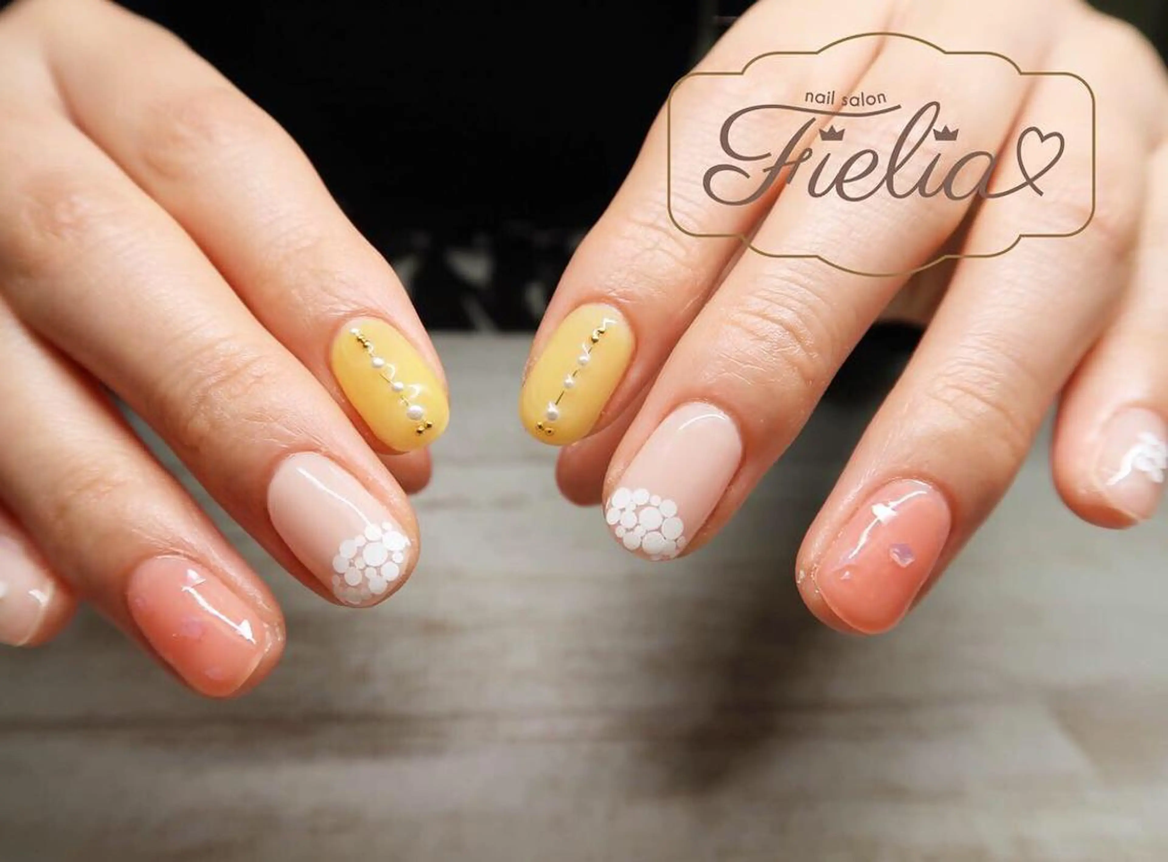 ネイル ハンドネイル Fielia momoのネイルデザイン