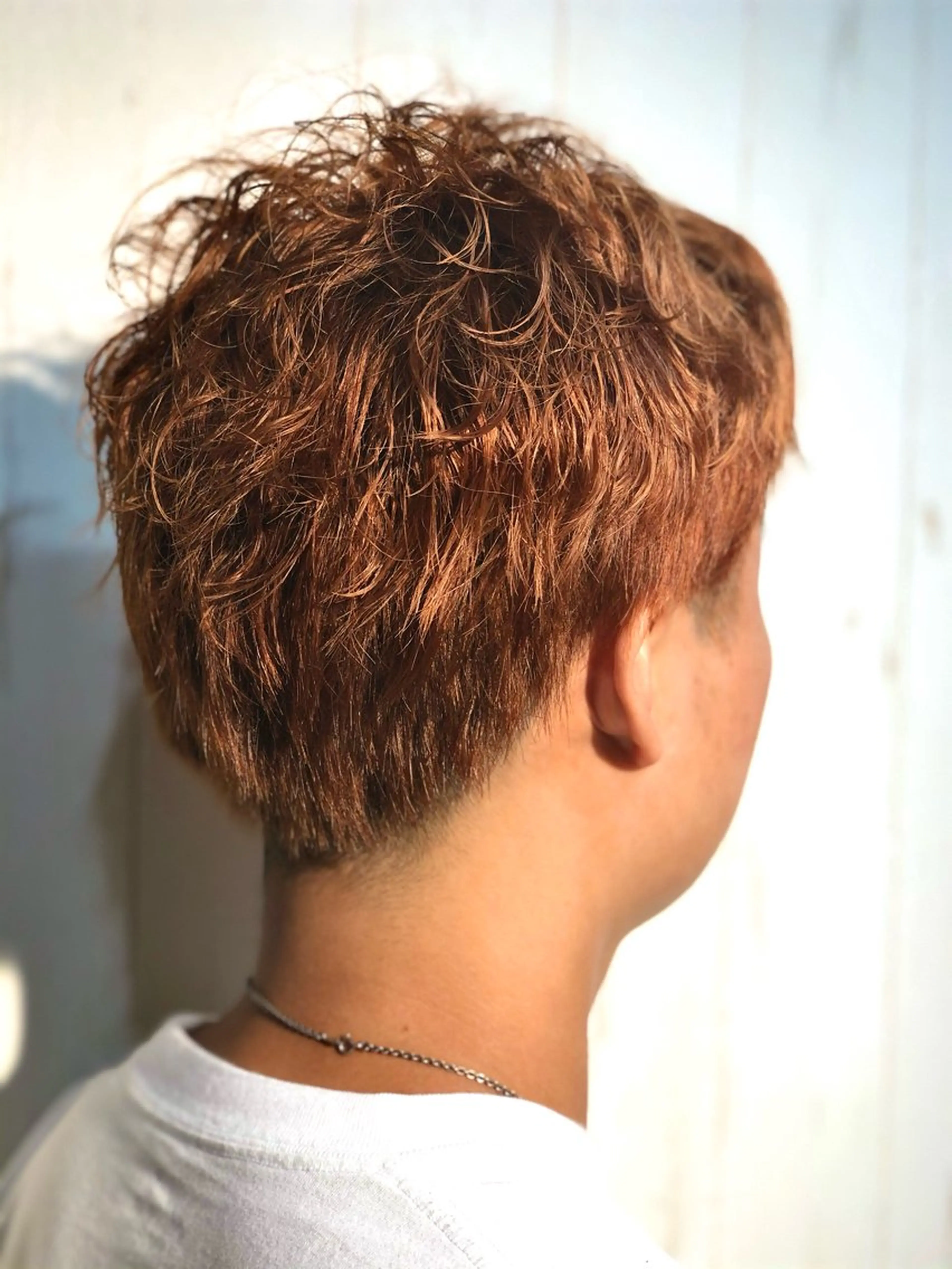 ショート カット ヘアカラー トリートメント ヘアセット ❤️可愛いハイトーン を造る❤️AKIRAのヘアスタイル