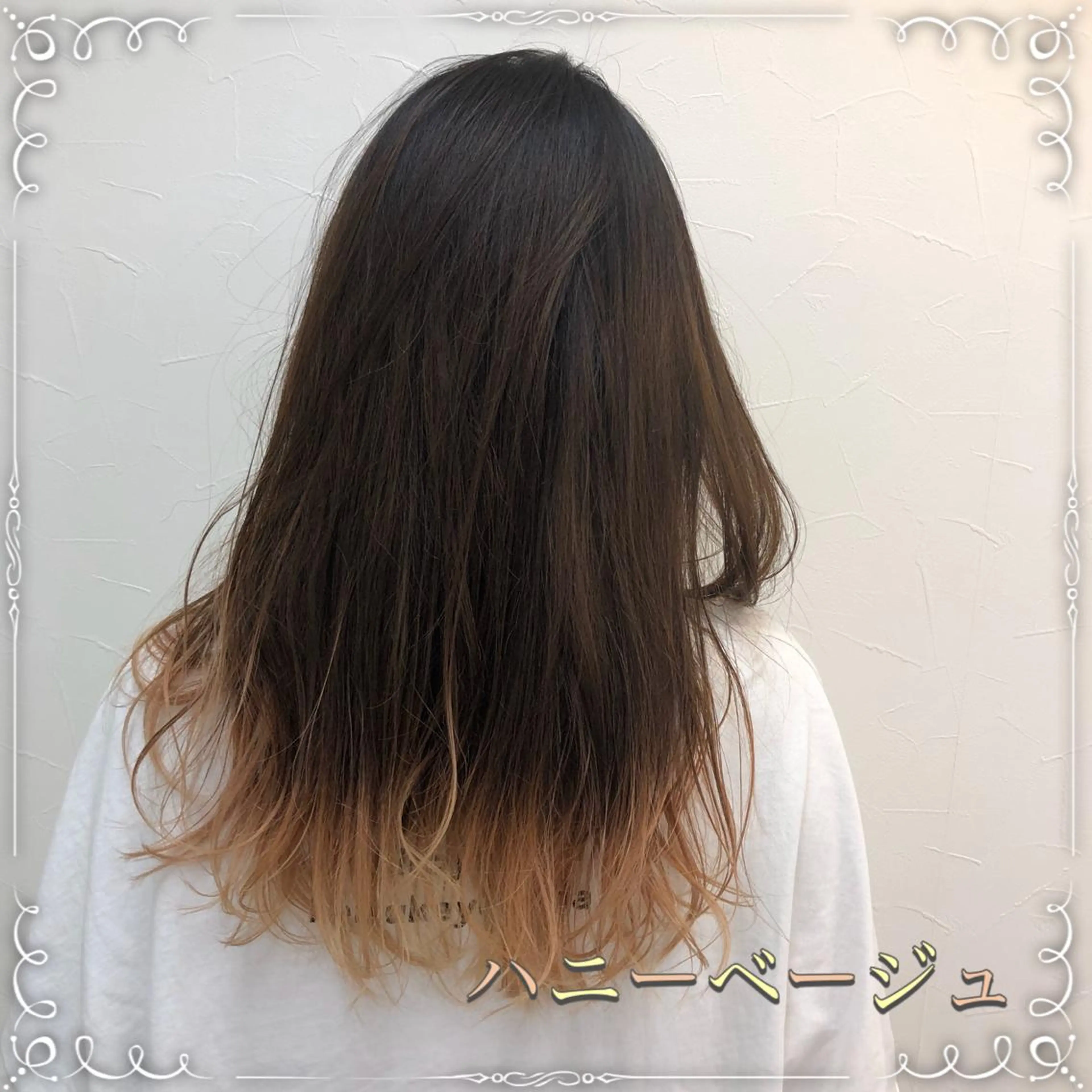 セミロング カラー ヘアアレンジ 🥀寒色女神 山口玲奈🥀のヘアスタイル