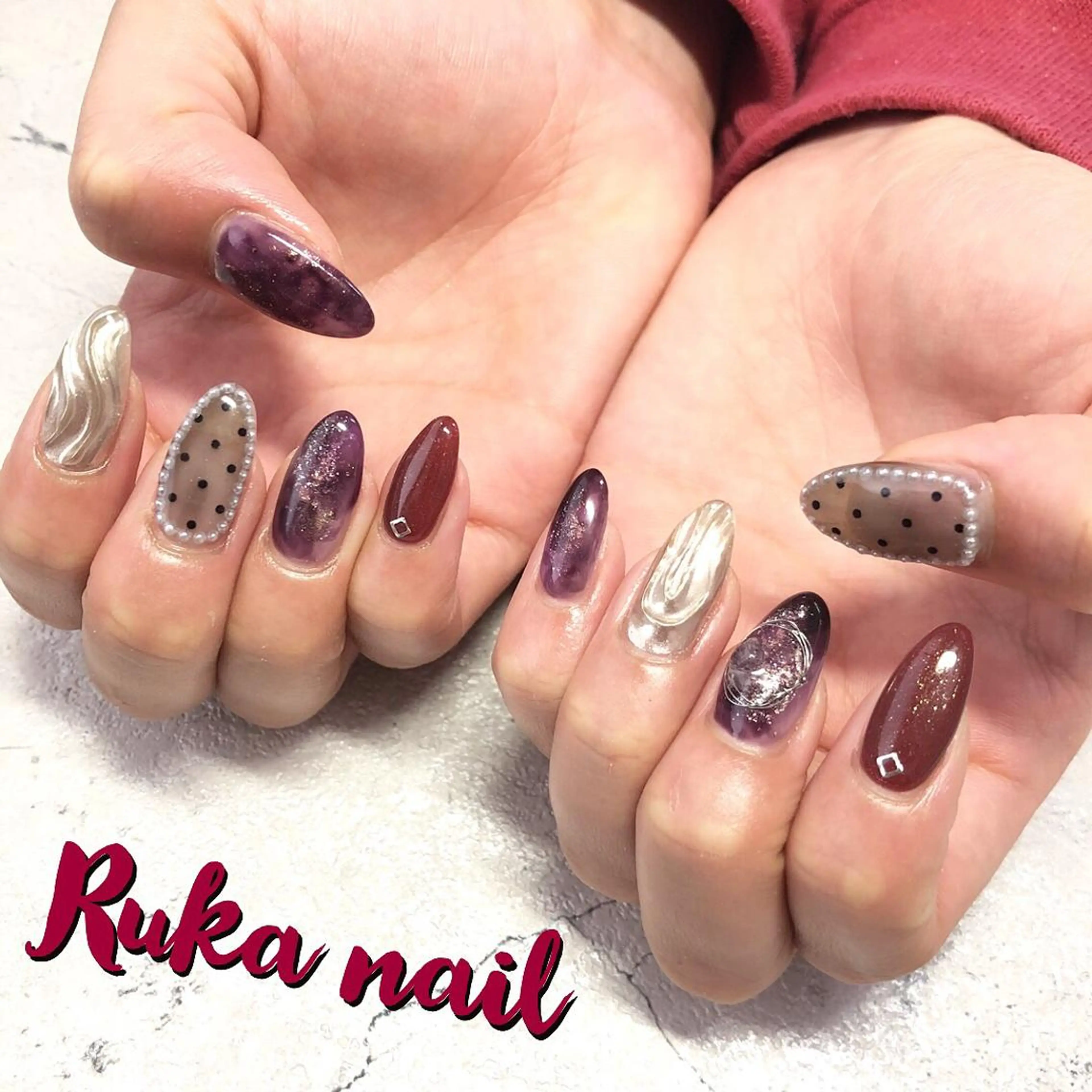 ネイル Ruka nail 【ﾙｶ ﾈｲﾙ】のネイルデザイン