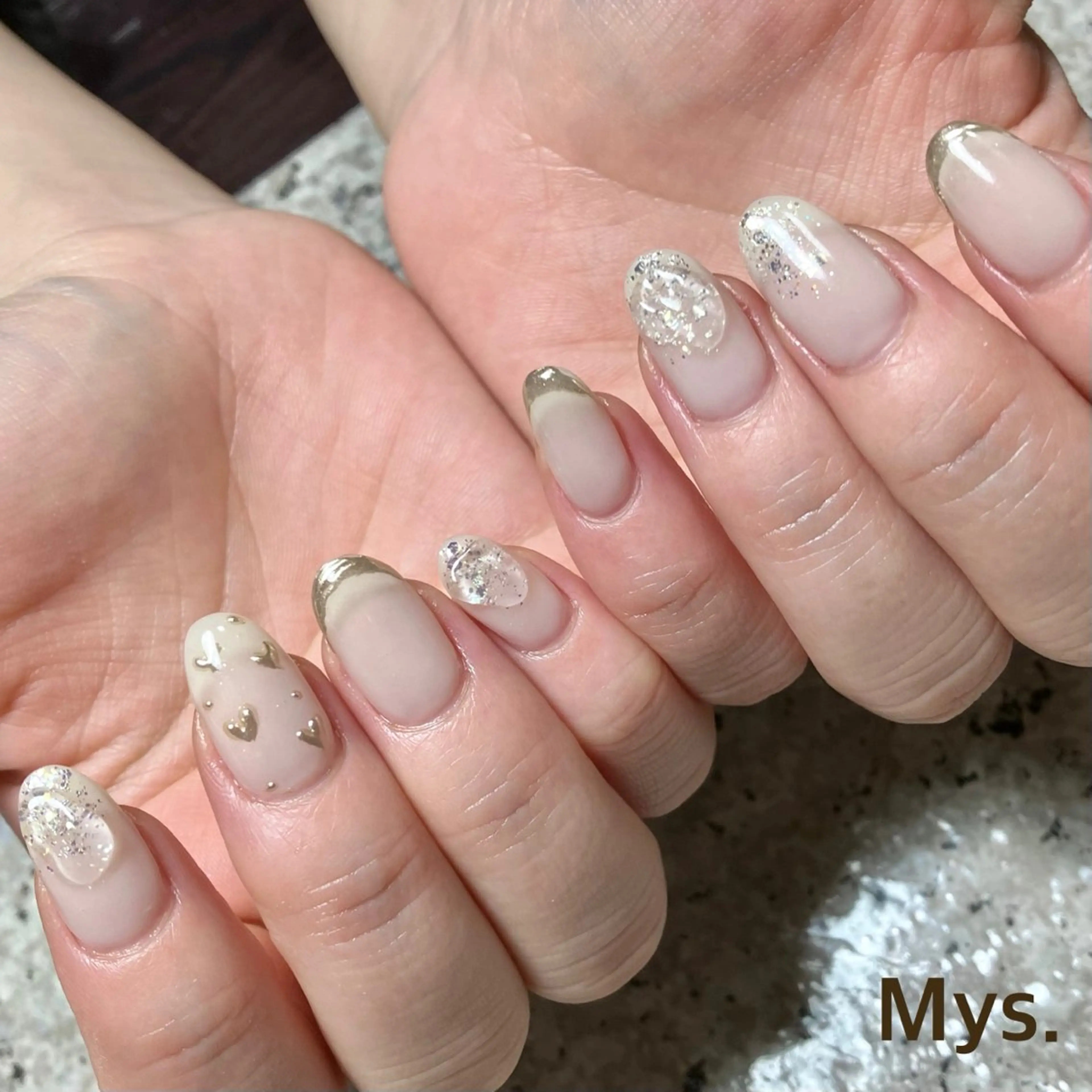 ネイル ハンドネイル Mys. 三上紗紀のネイルデザイン