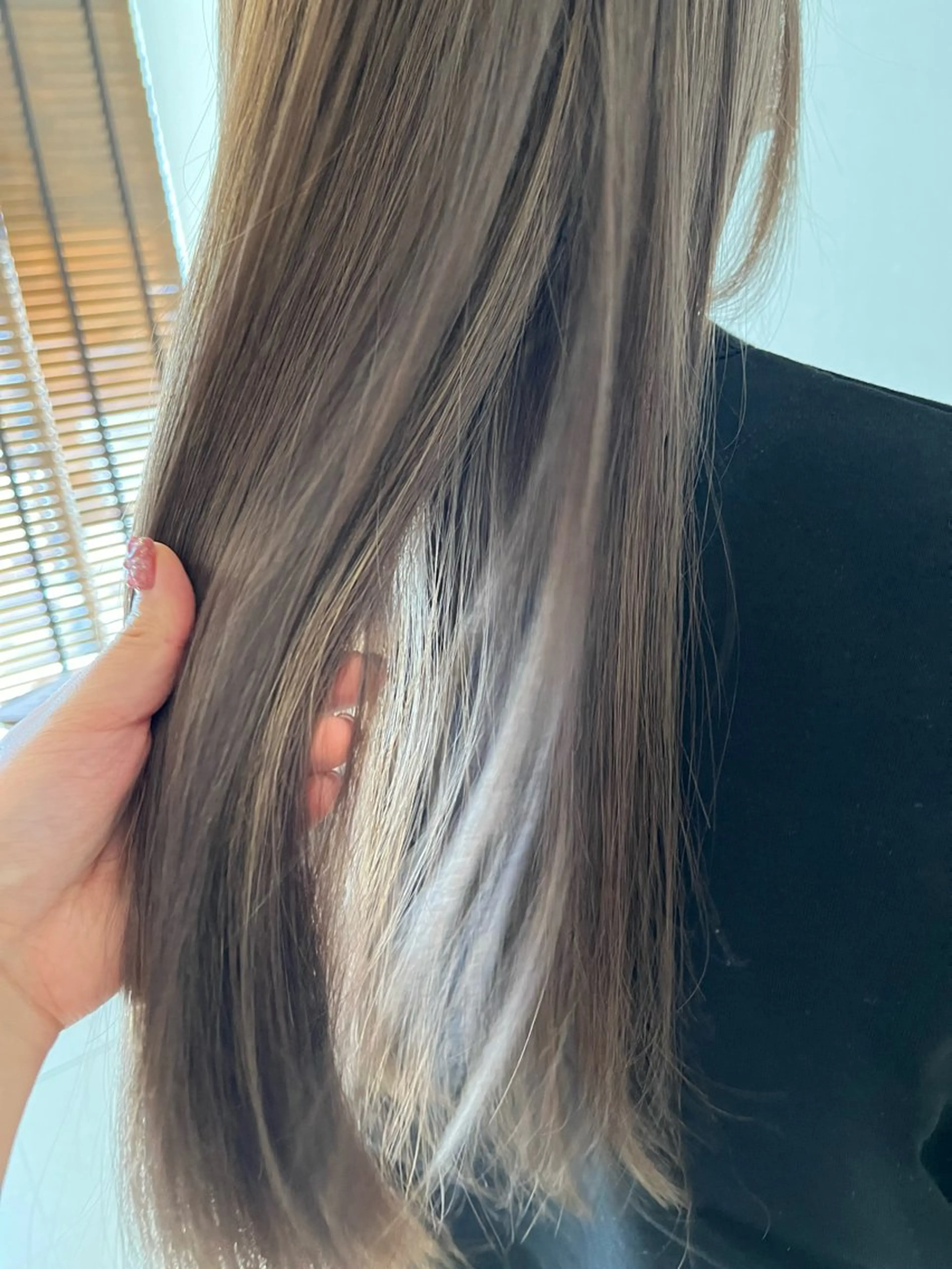 ロング カラー 柔らかい艶暖色 レイヤー🫧姫汝のヘアスタイル