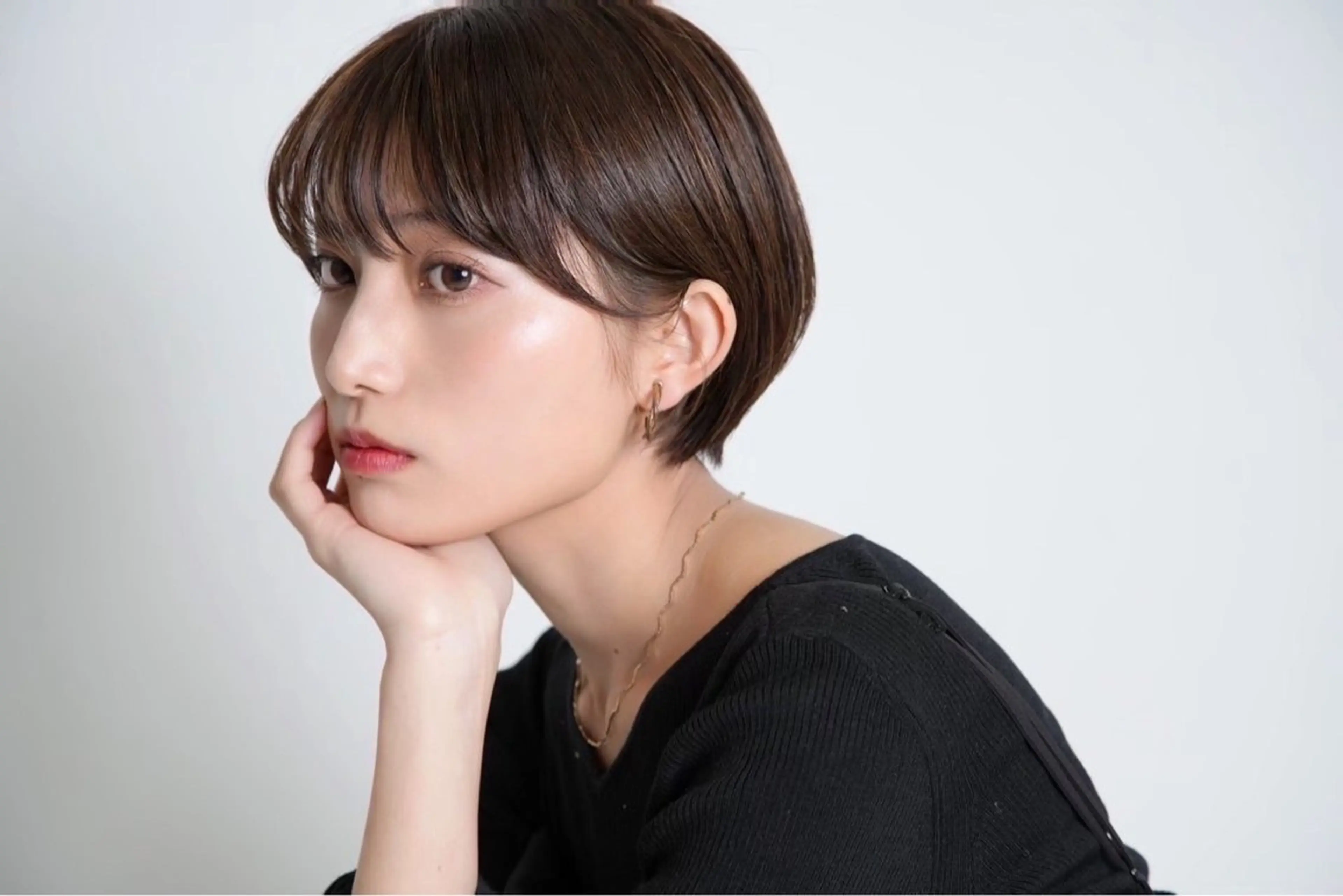 ショート カット ヘアカラー トリートメント ボブ/ブリーチなし艶 カラー🫧sHOMaのヘアスタイル