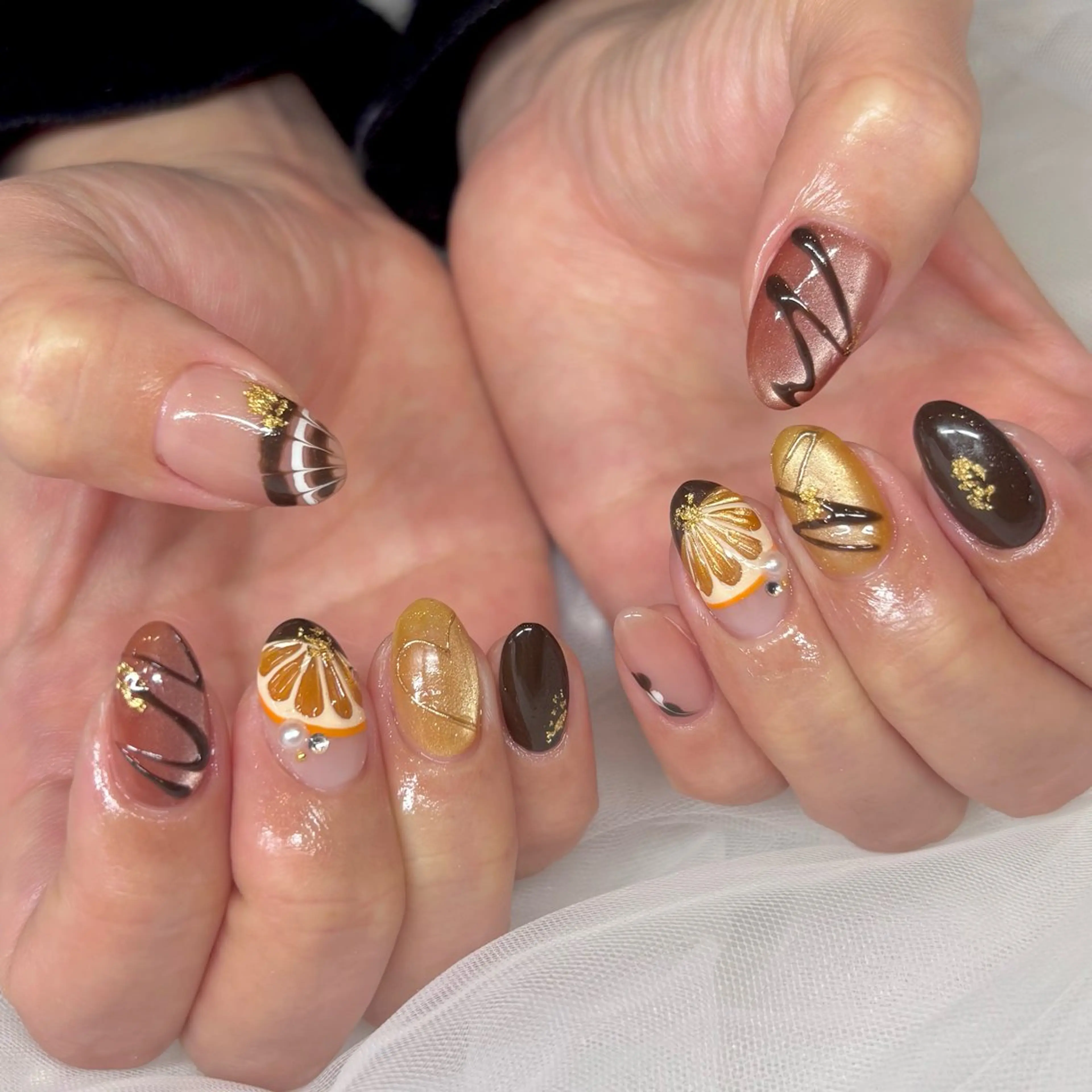 ネイル ハンドネイル ハンドケア attra 菅野のネイルデザイン