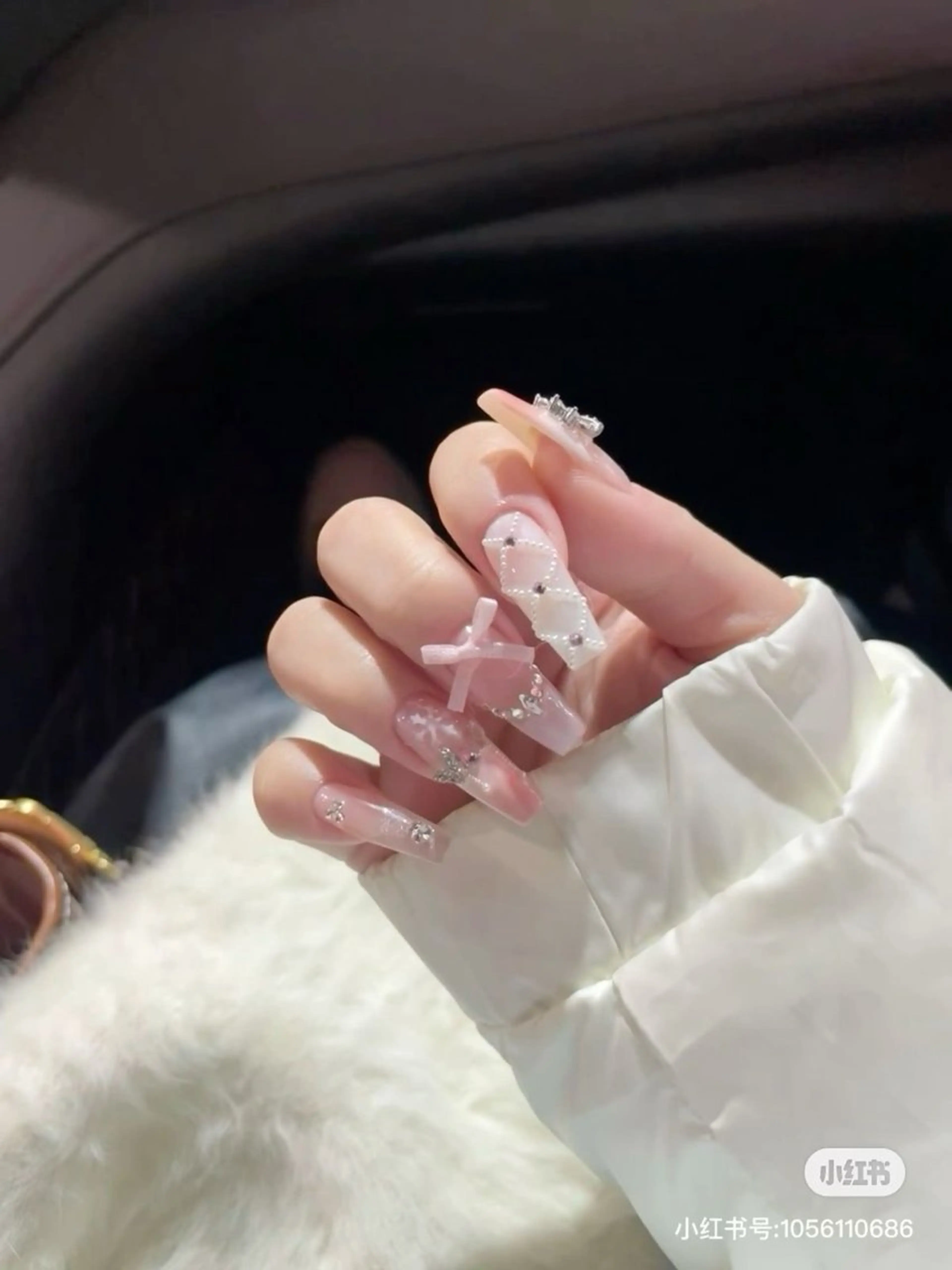 ネイル 韓国ネイル ニュアンスネイル シンプルネイル 春ネイル バレンタイン Nihonthy Nail 新宿のネイルデザイン