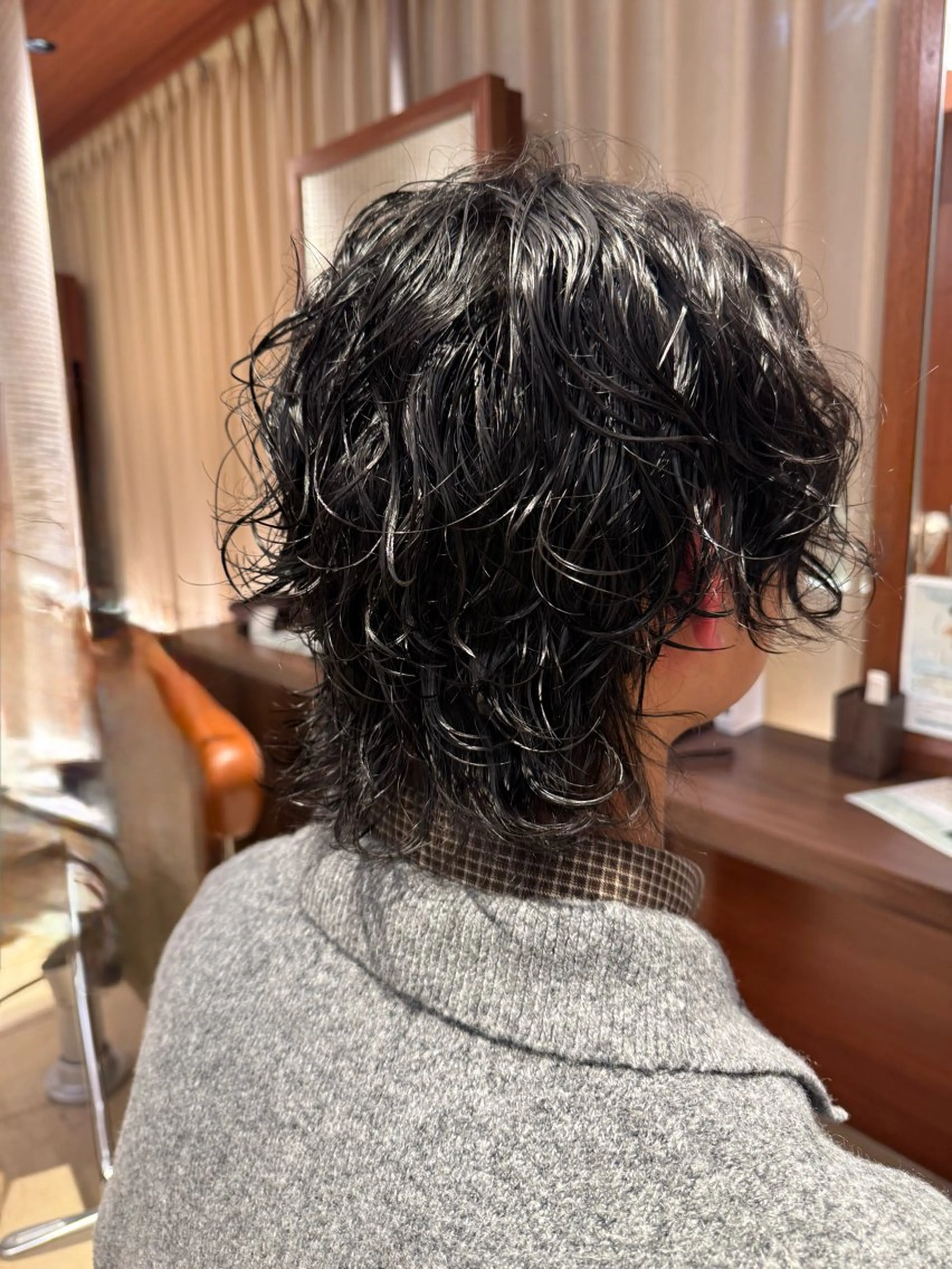 メンズカット➕パーマ➕トリートメントの写真