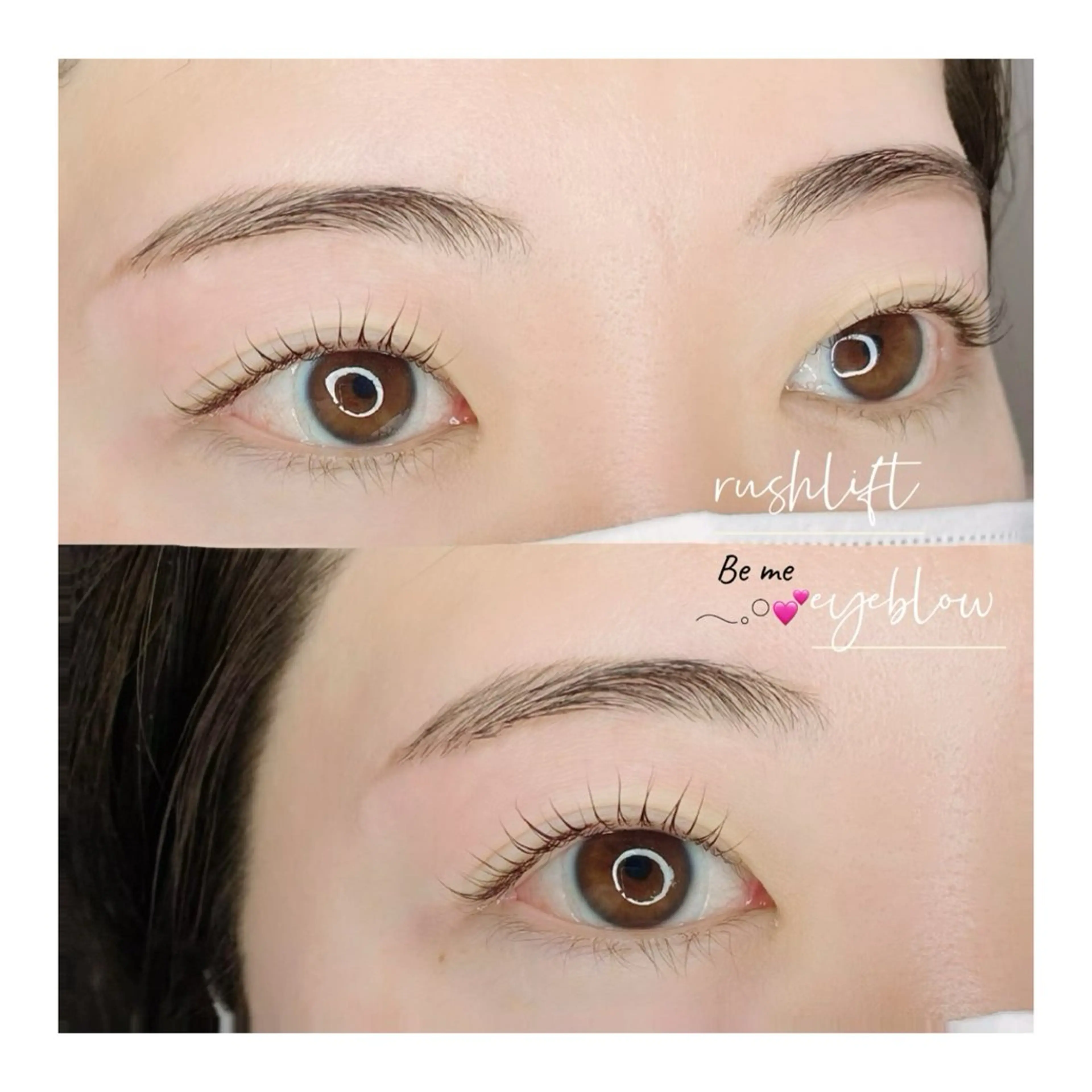 マツエク・マツパ まつげパーマ Be me♥ 亀貝景子のマツエク・マツパデザイン