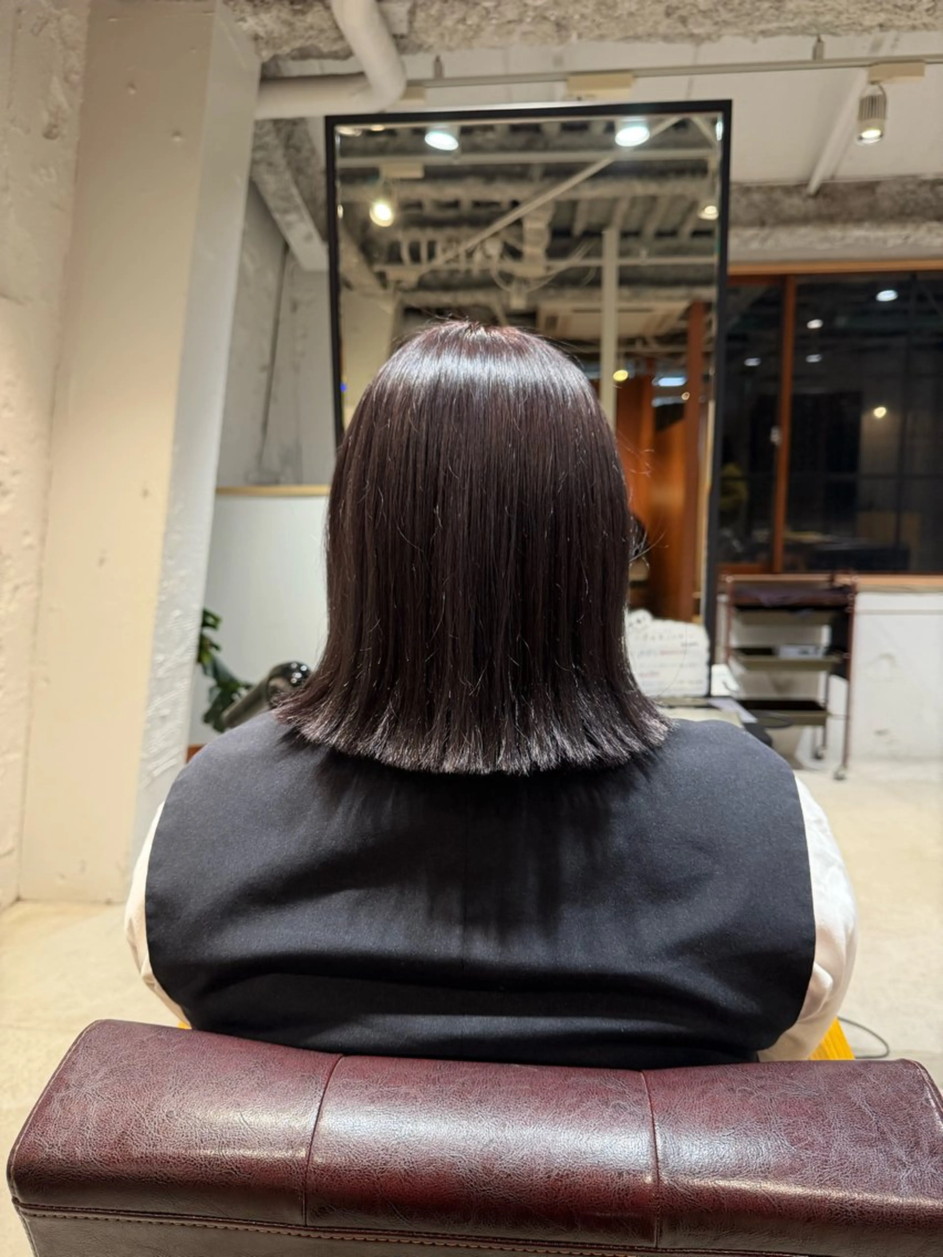 ミディアム カラー ボブ カットモデル募集/ 石川絢佳🍓⸝⸝꙳のヘアスタイル