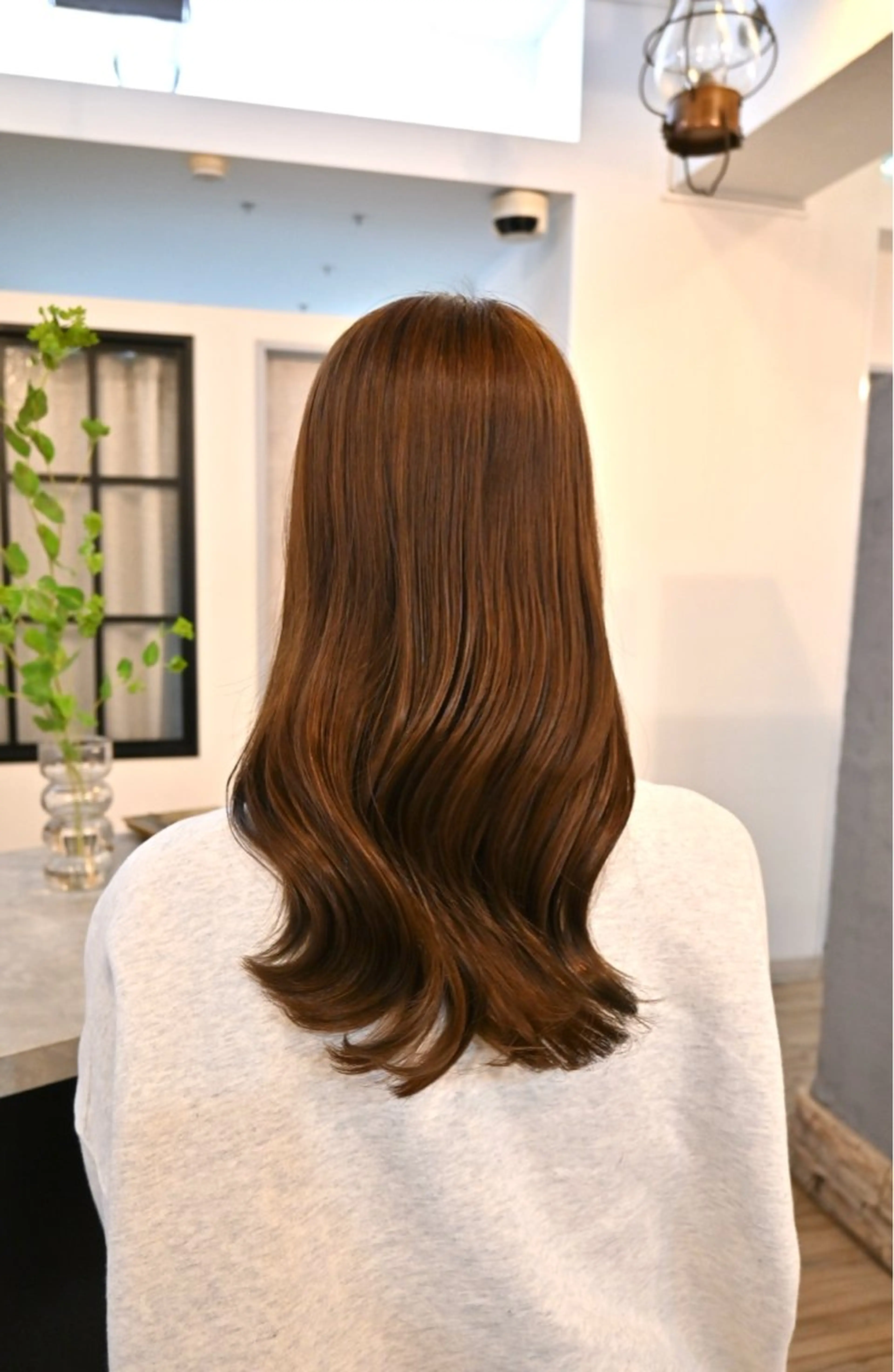 ロング ヘアアレンジ VISAGE ba.sk 金子詩帆のヘアスタイル