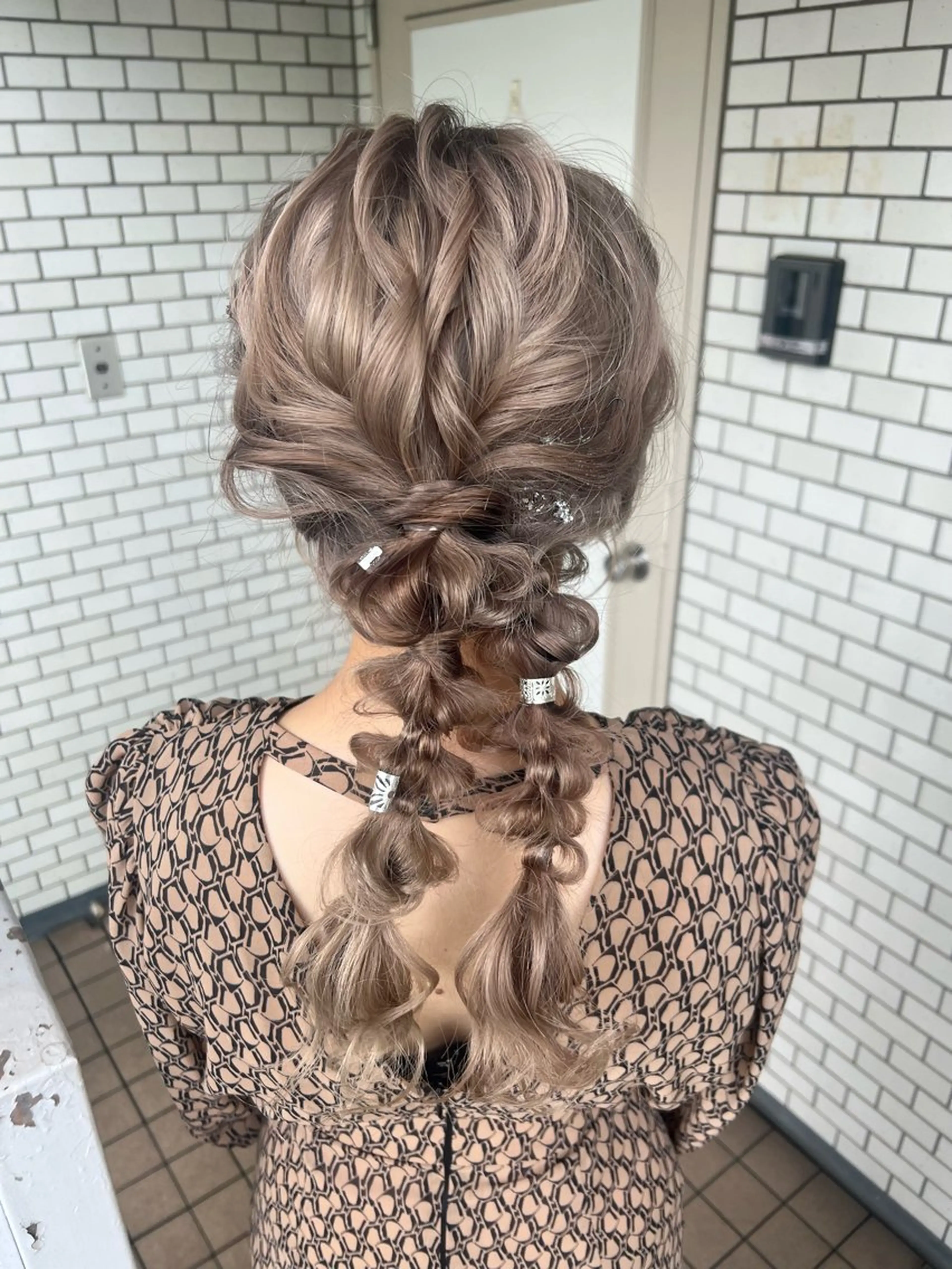 ヘアアレンジ ヘアセット 大人可愛いヘアメイク 💋🧚‍♀️しずかのヘアスタイル