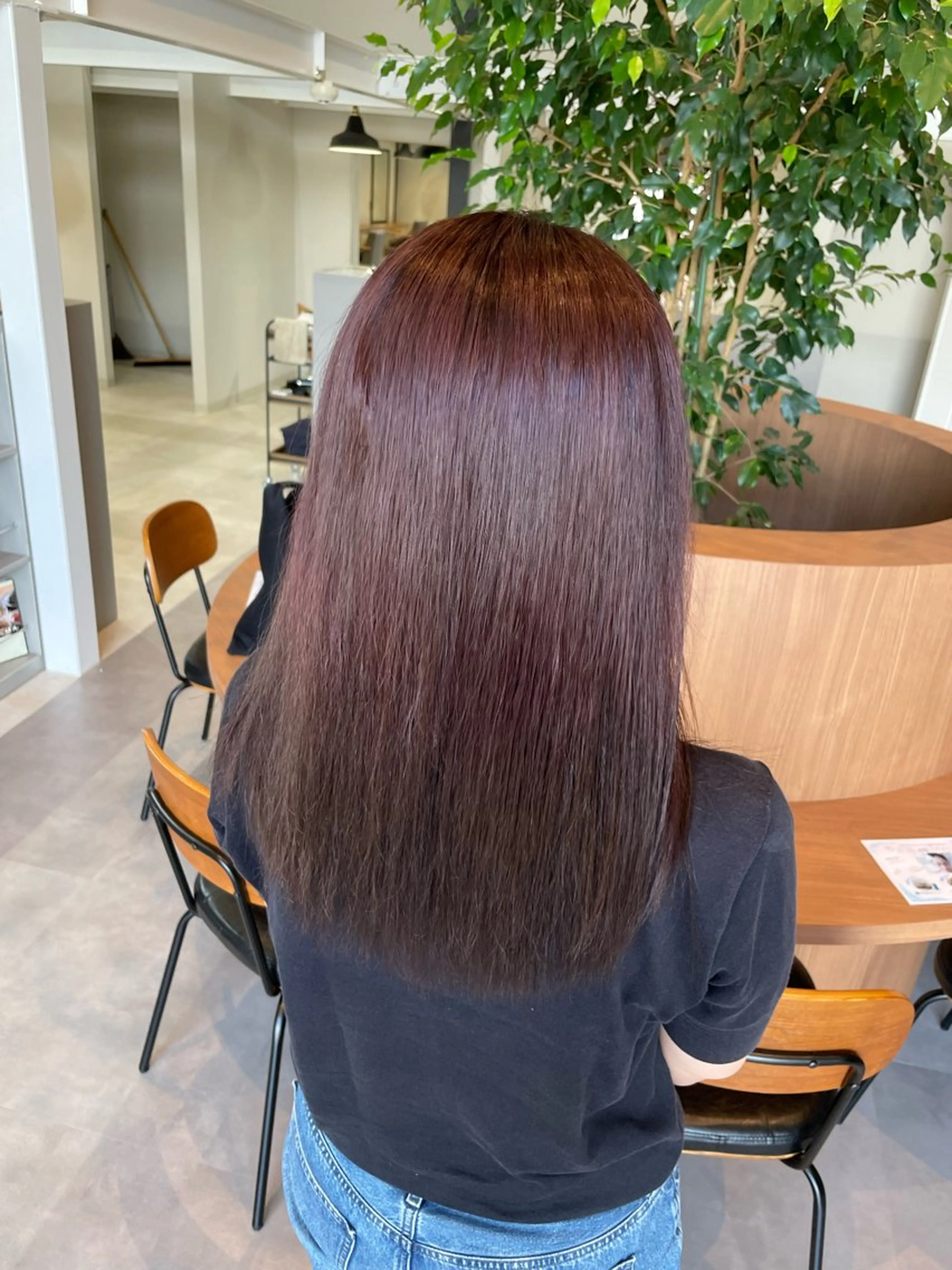 セミロング カラー カット ヘアカラー トリートメント ayaka |トレンドヘアのヘアスタイル