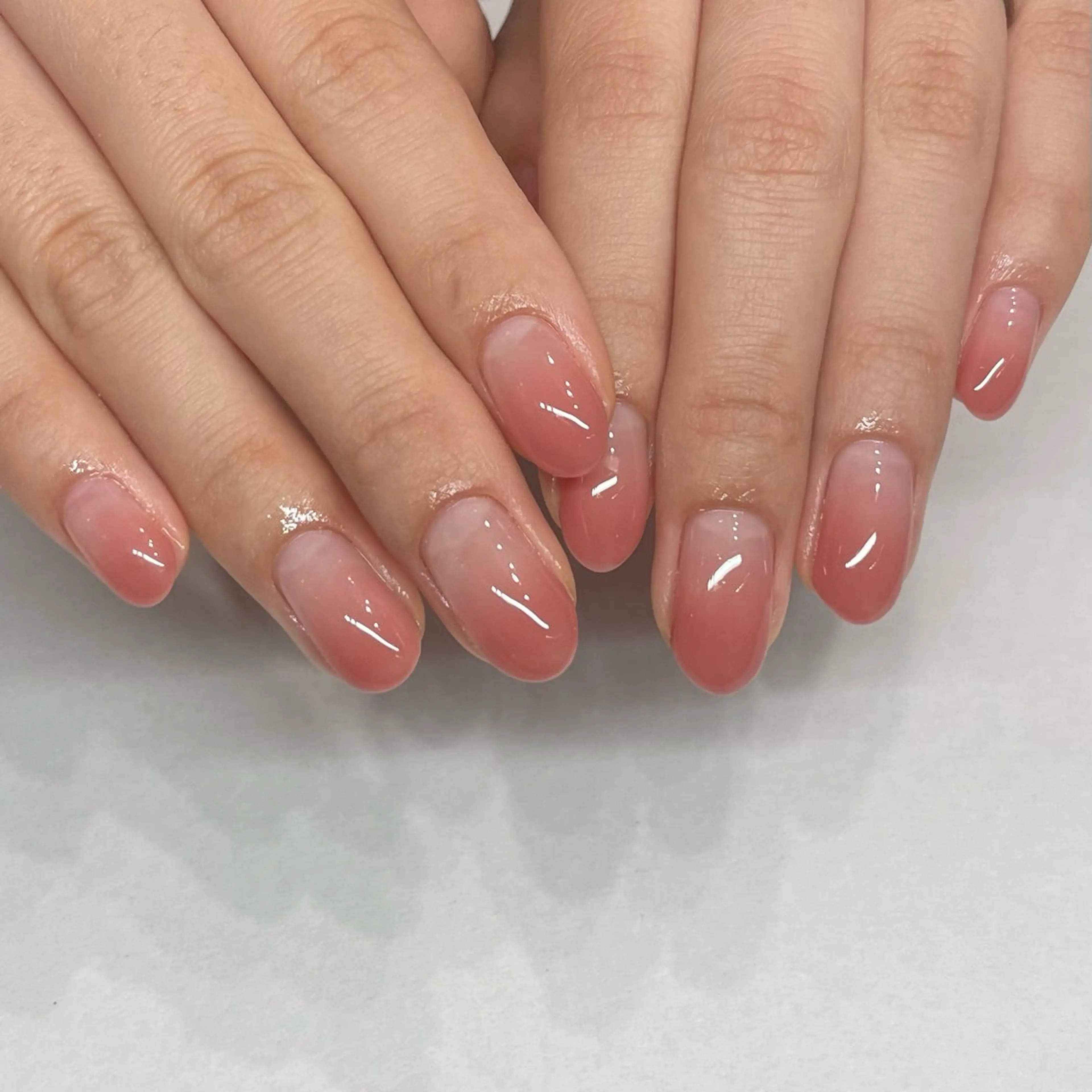 ネイル グラデーション Salon attrait 大石のネイルデザイン