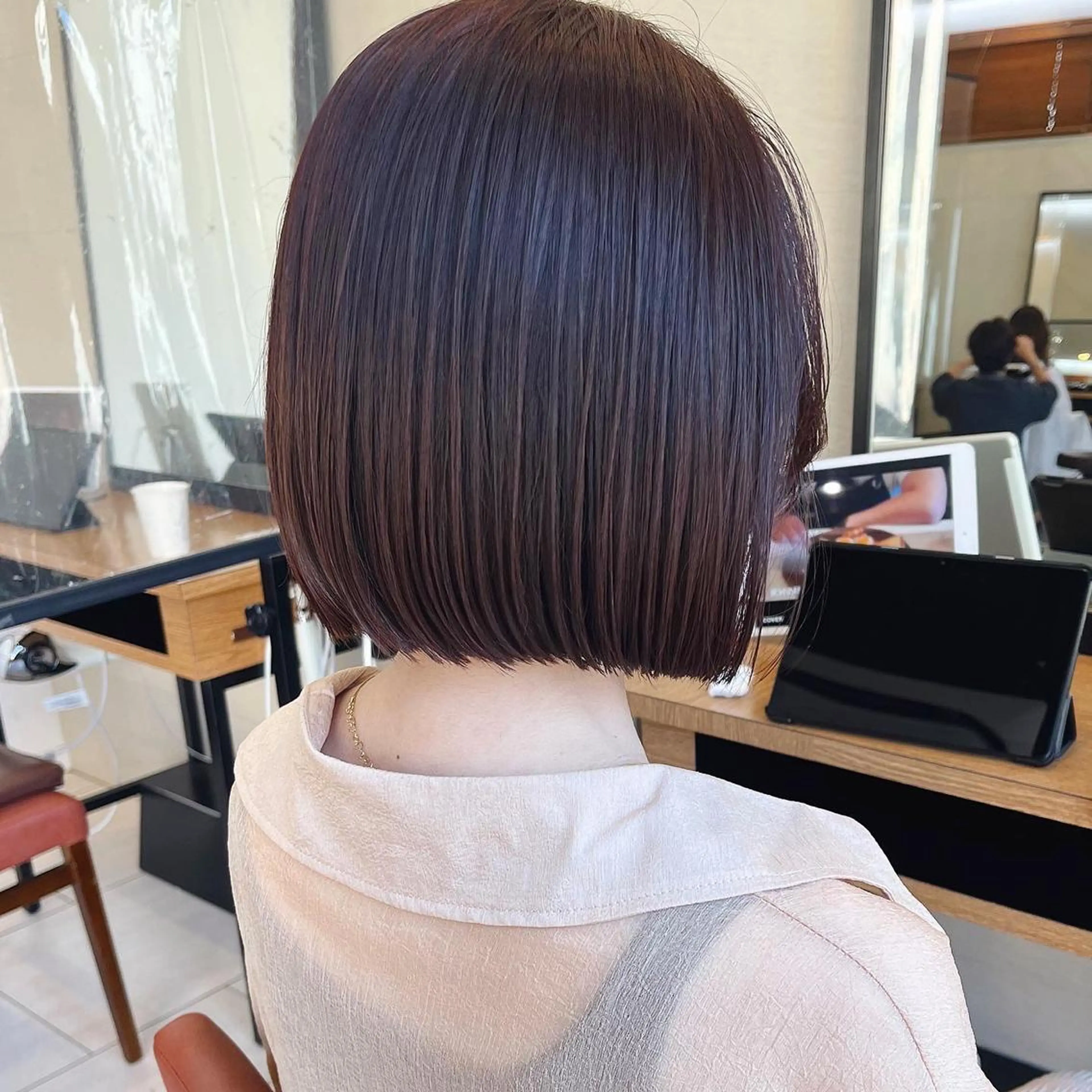 ショート カラー 🌱小顔ヘア/ボブ ミディアム/双葉🌱のヘアスタイル