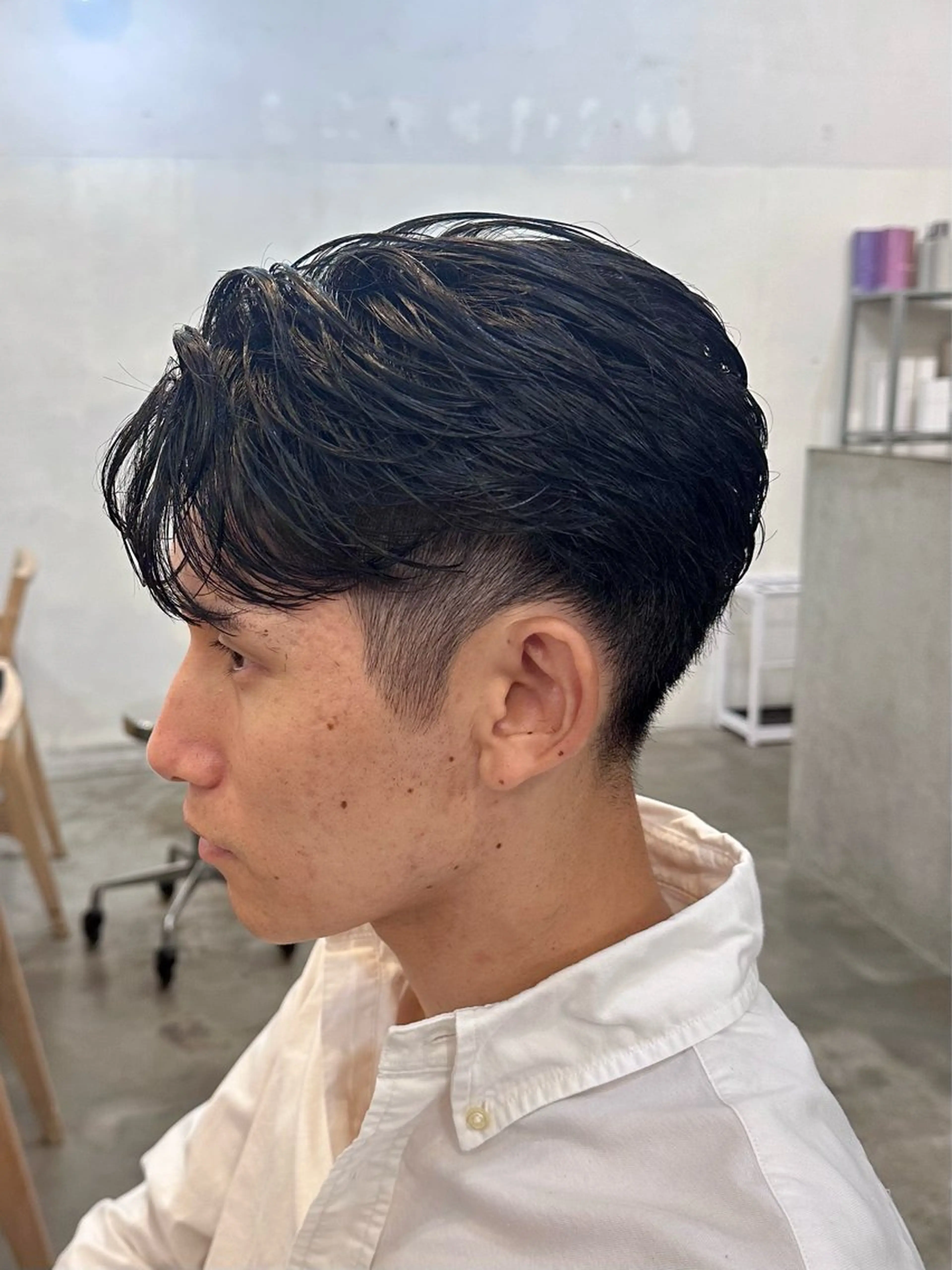 ショート メンズ 横浜/メンズ特化/ Farbe/田中颯斗のヘアスタイル