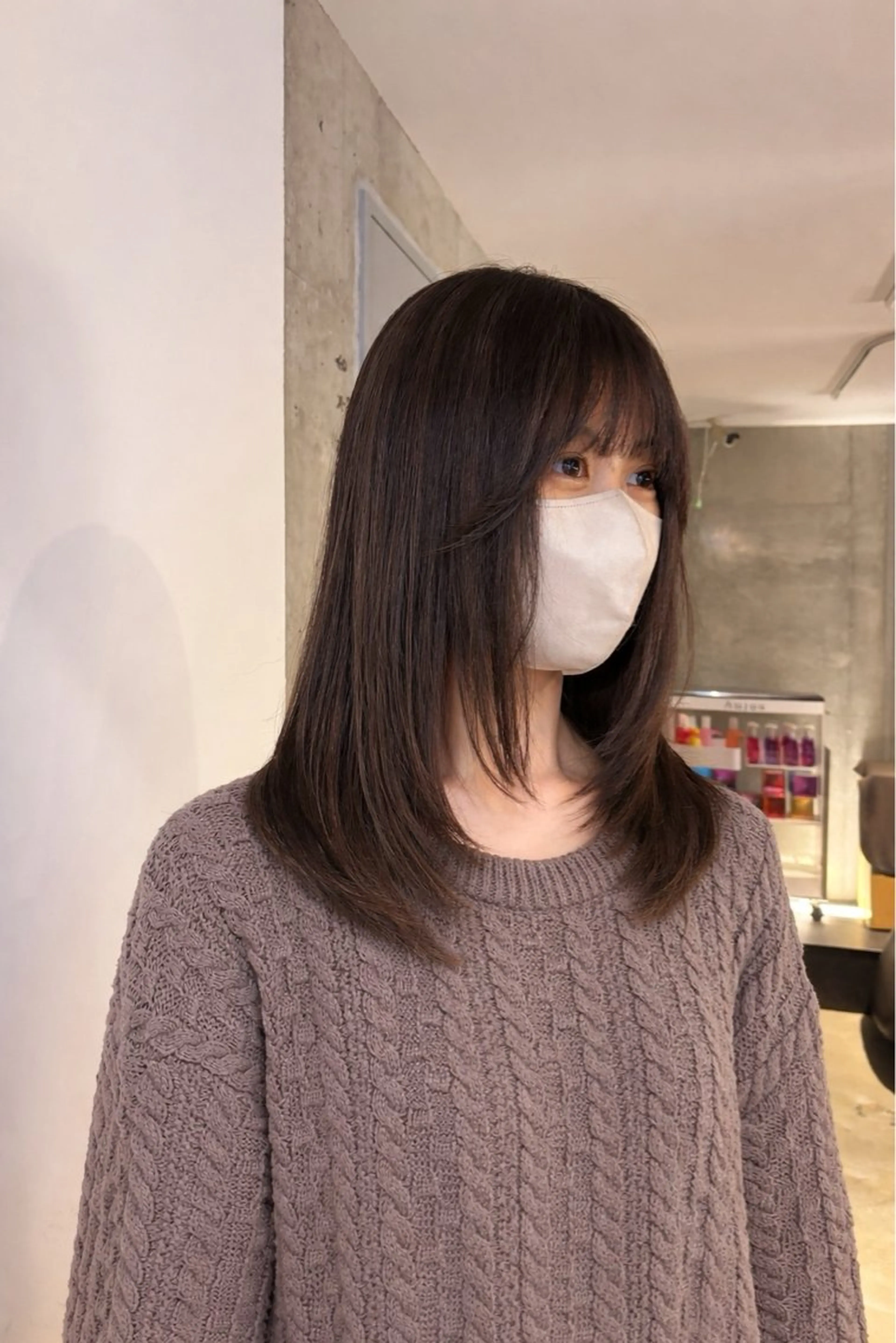 セミロング ☆カット/カラー/ ヘアアレンジ☆ ﾘｻのヘアスタイル