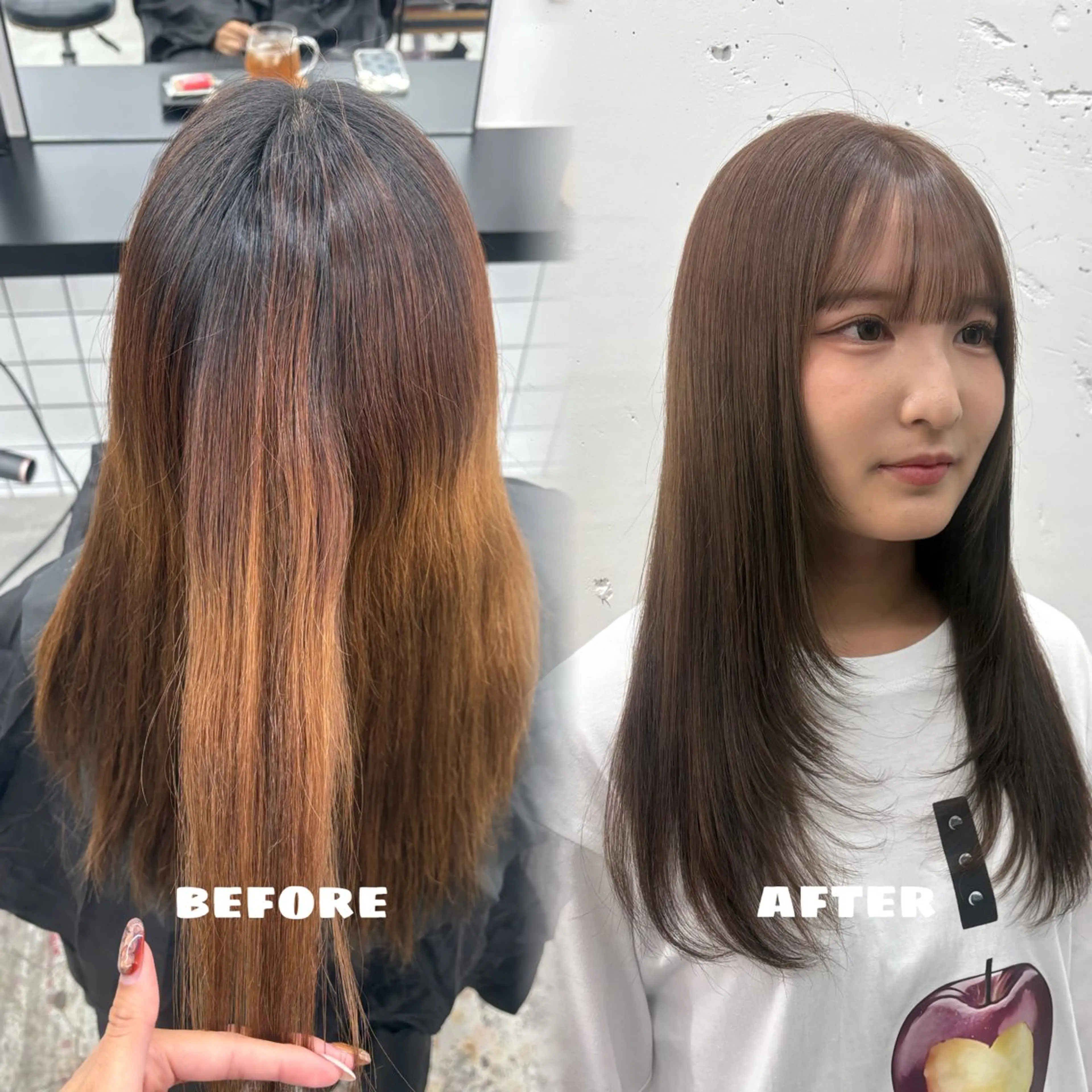 ロング カラー ヘアカラー 🌟ゆりあ🌟 JILLSTUDIOのヘアスタイル