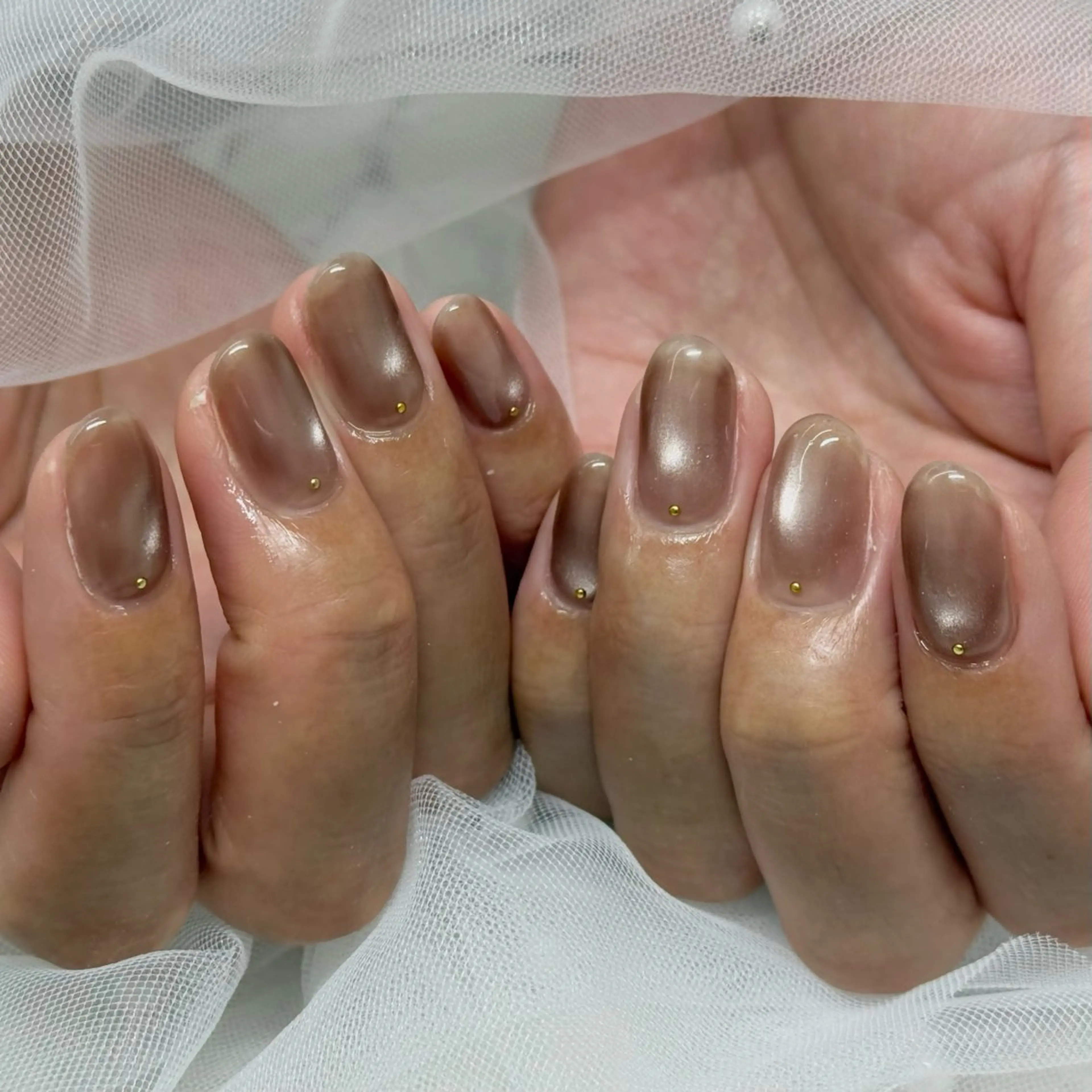 ネイル マグネットネイル シンプルネイル Regina Marinaのネイルデザイン