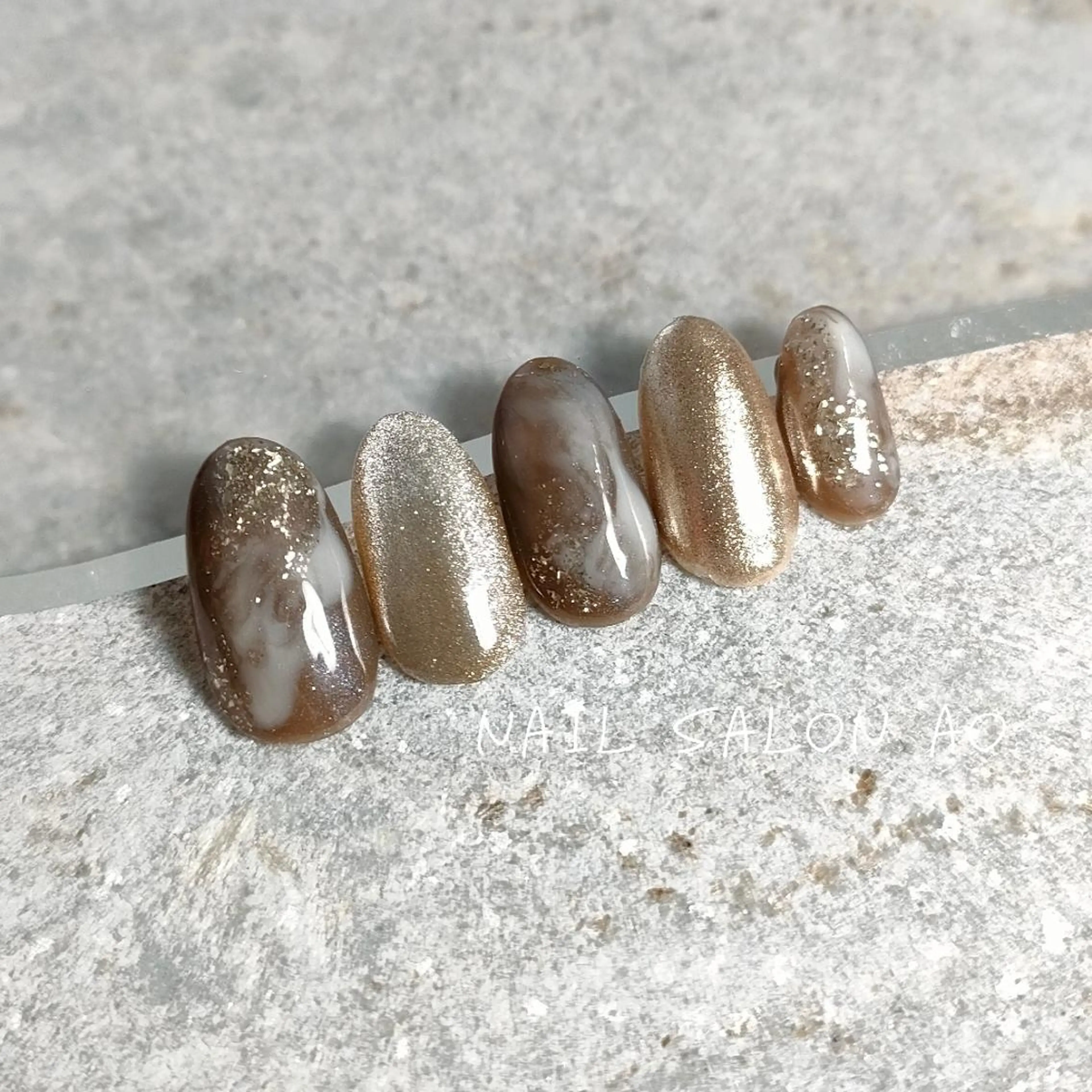 ネイル Nail Salon   AO✳Emiのネイルデザイン