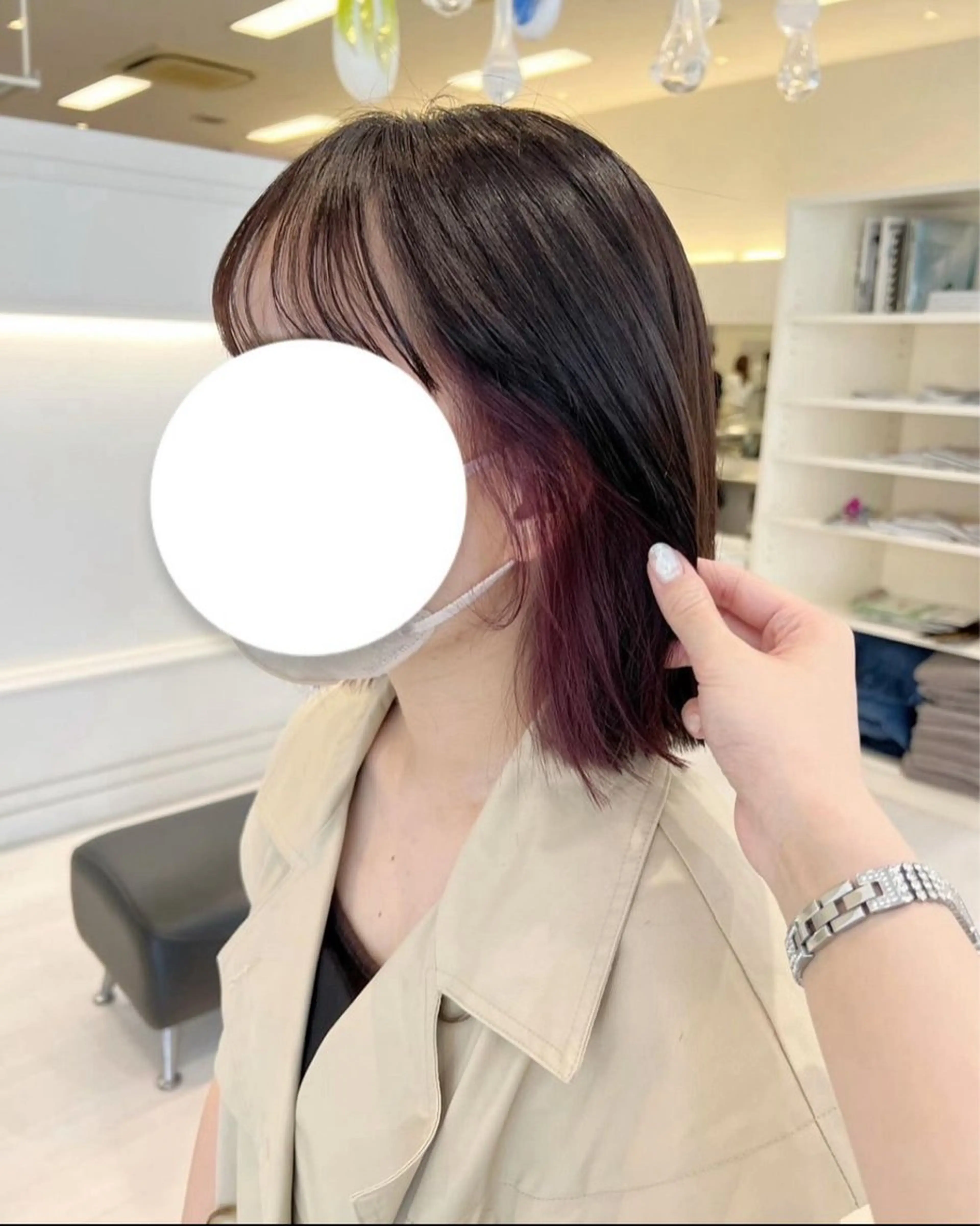 ミディアム ヘアカラー ParveMix / 山本 玲南🫧🪽のヘアスタイル