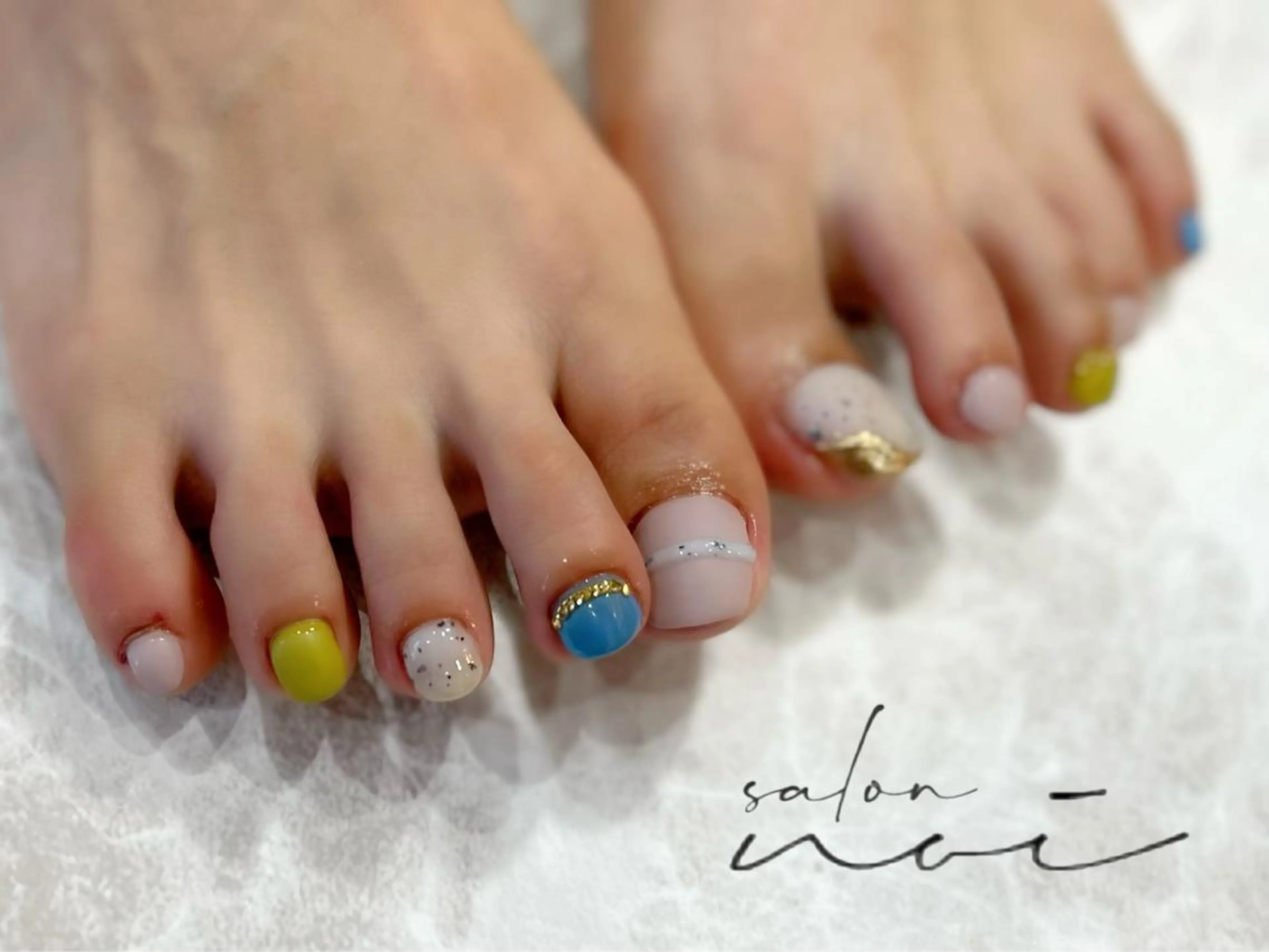 ネイル フットネイル salon noiのネイルデザイン