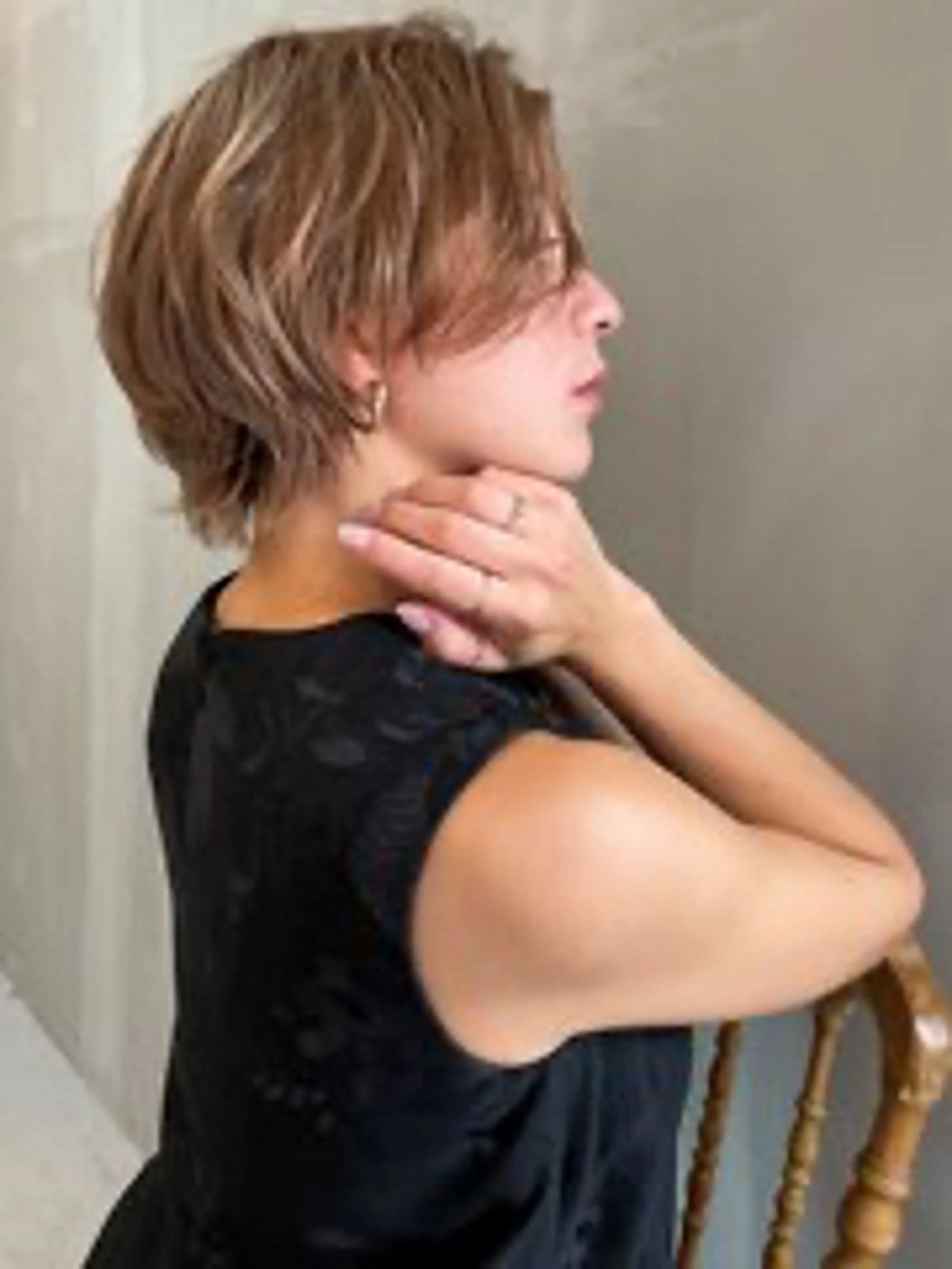 ショート カラー ショート/ボブ/ 心斎橋/宮脇美奈のヘアスタイル