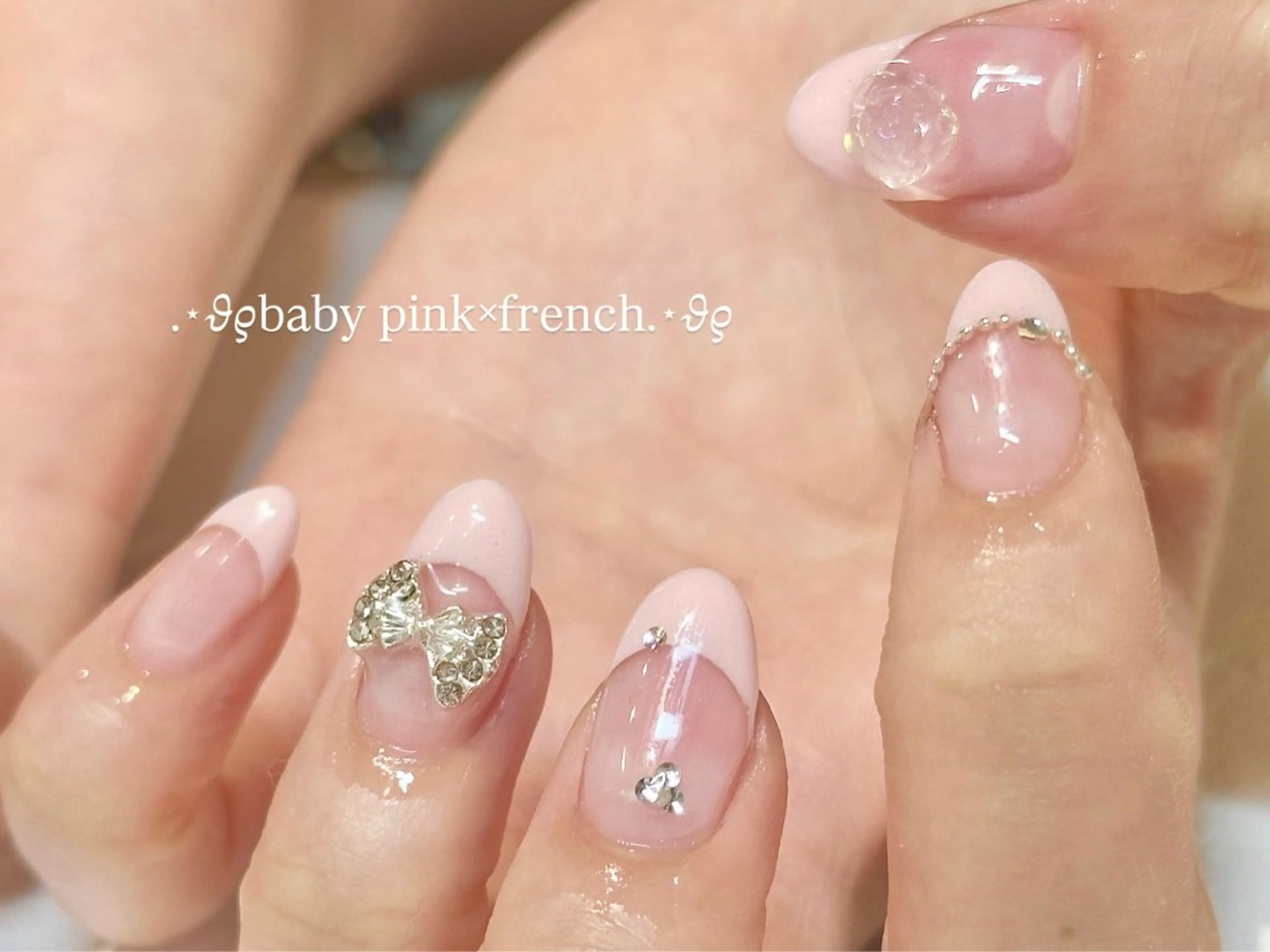 ネイル ハンドネイル ひらい さなのネイルデザイン