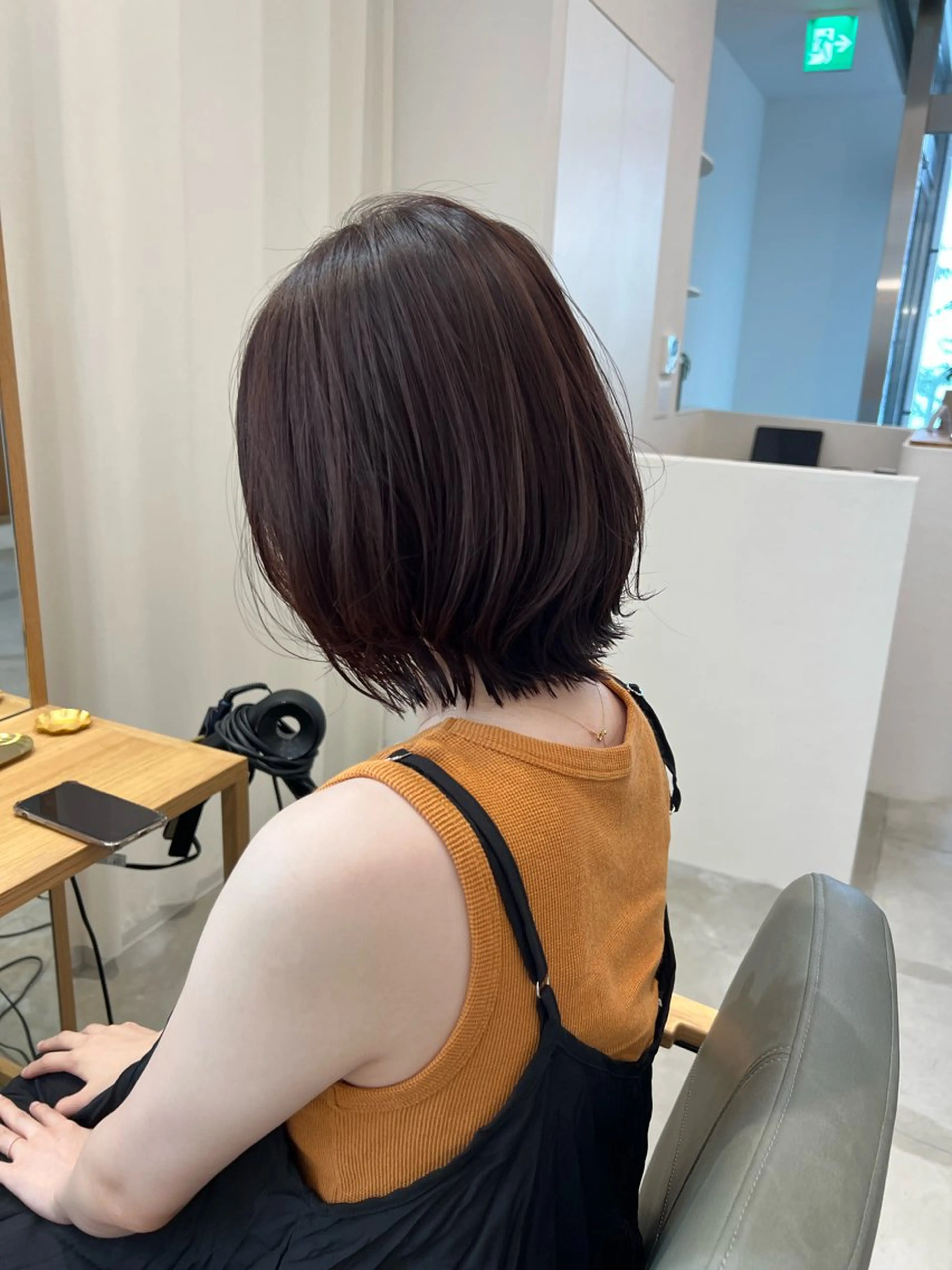 ミディアム ヘアカラー トリートメント yu koのヘアスタイル