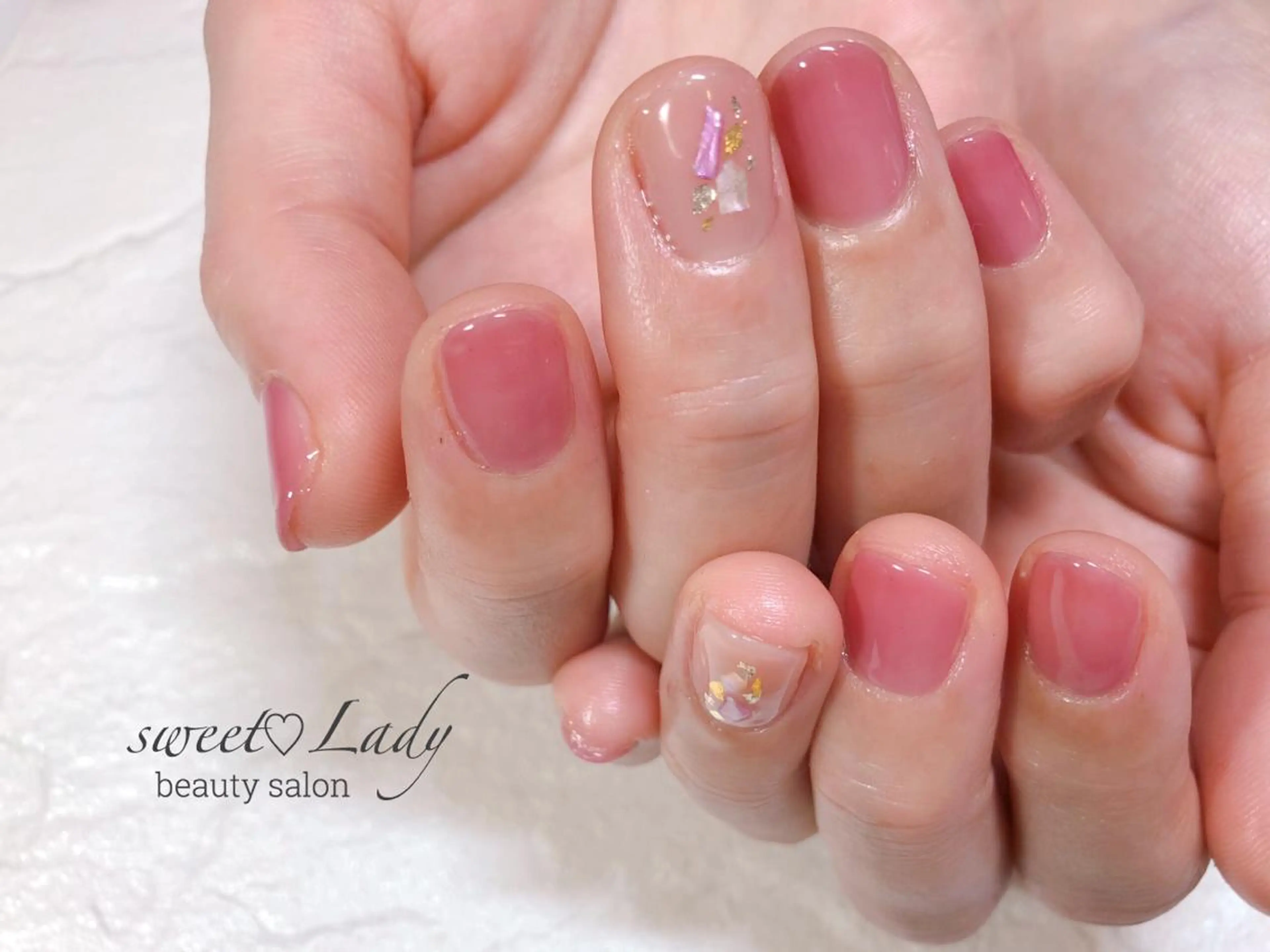 ネイル 春ネイル ハンドネイル 藤本 まりこのネイルデザイン