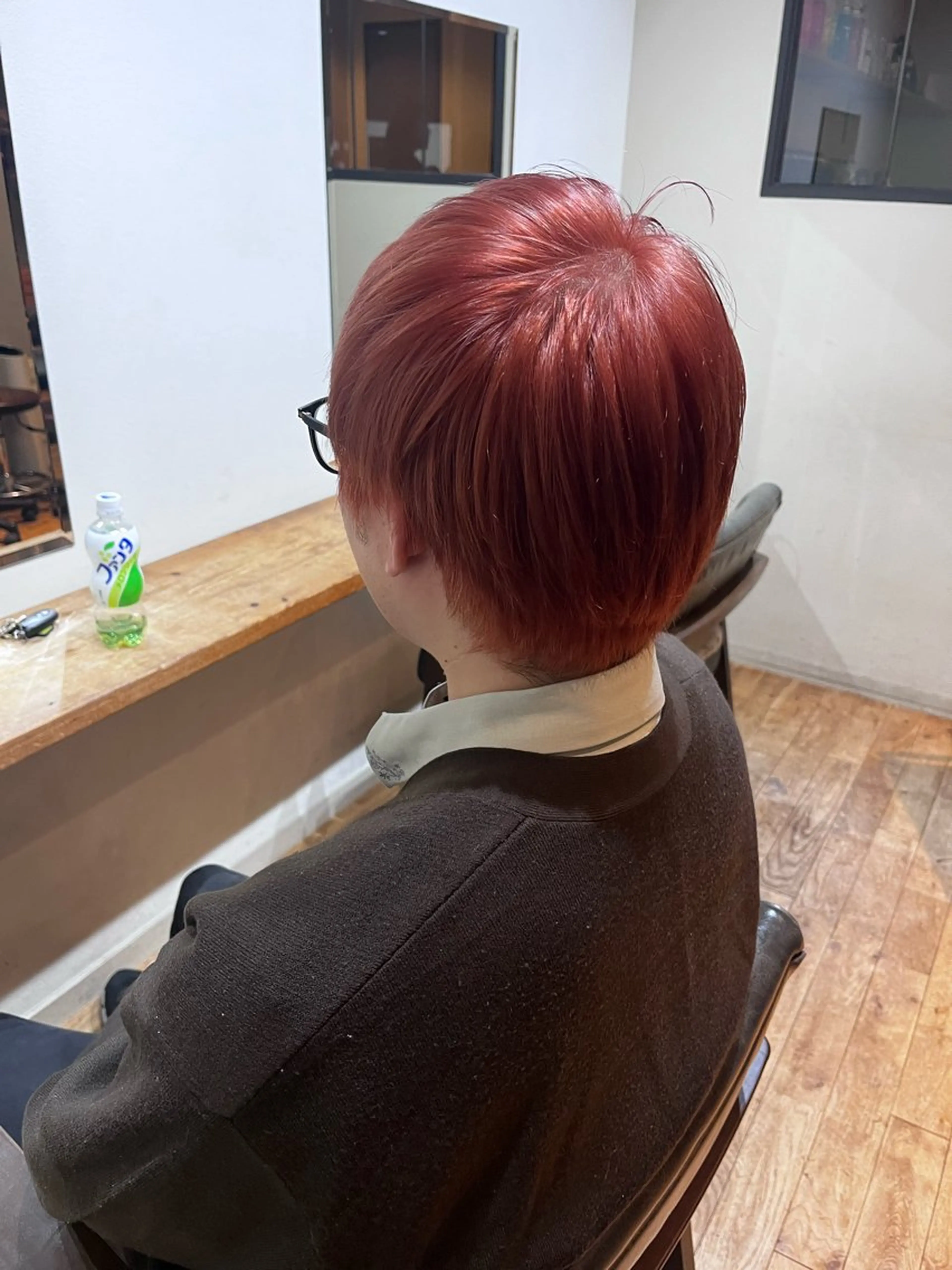 カラー ブリーチ moka/ブリーチ /カットのヘアスタイル