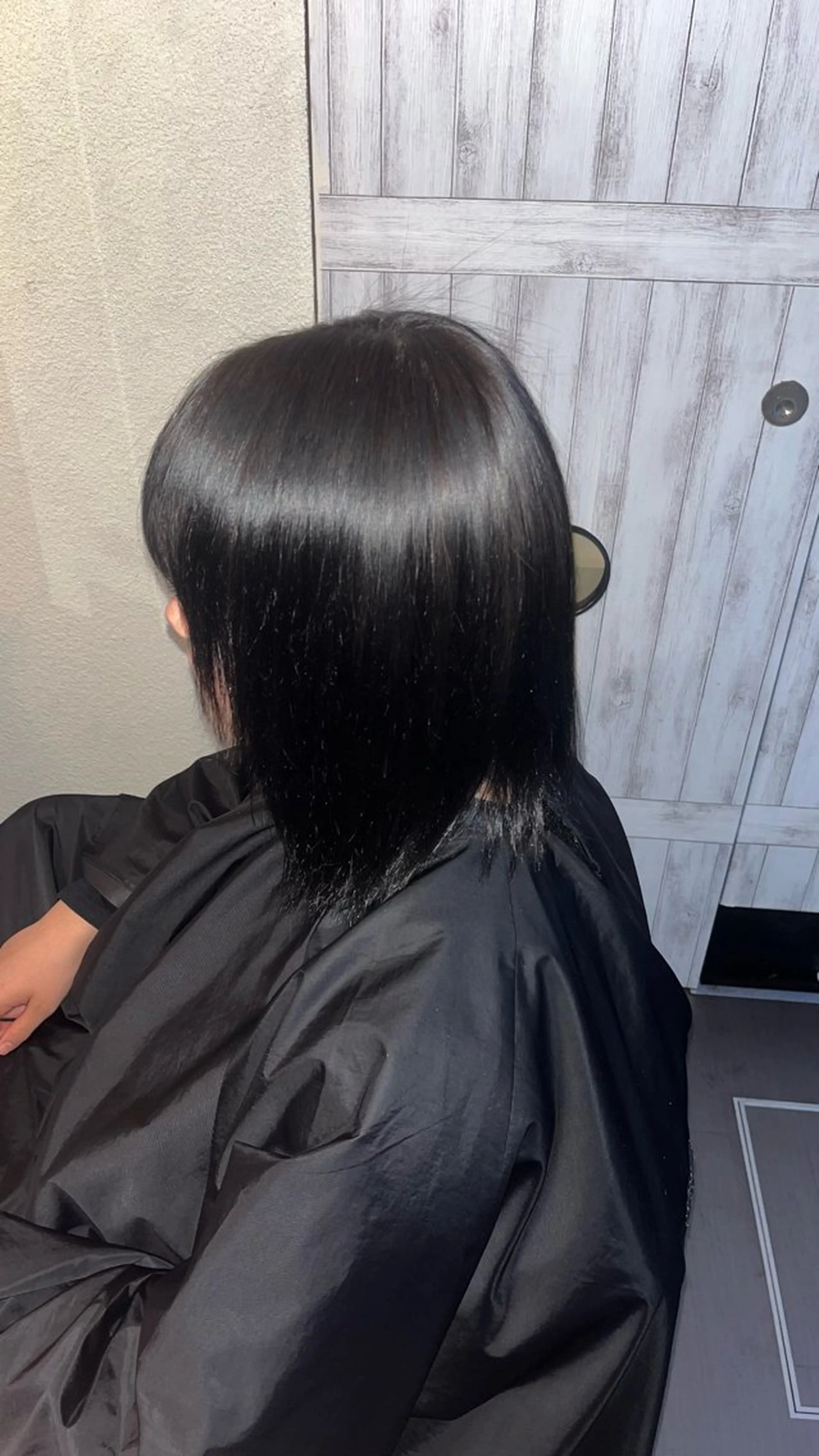 カラー 黒髪 🫧モデル募集中🫧 吉田陽菜のヘアスタイル