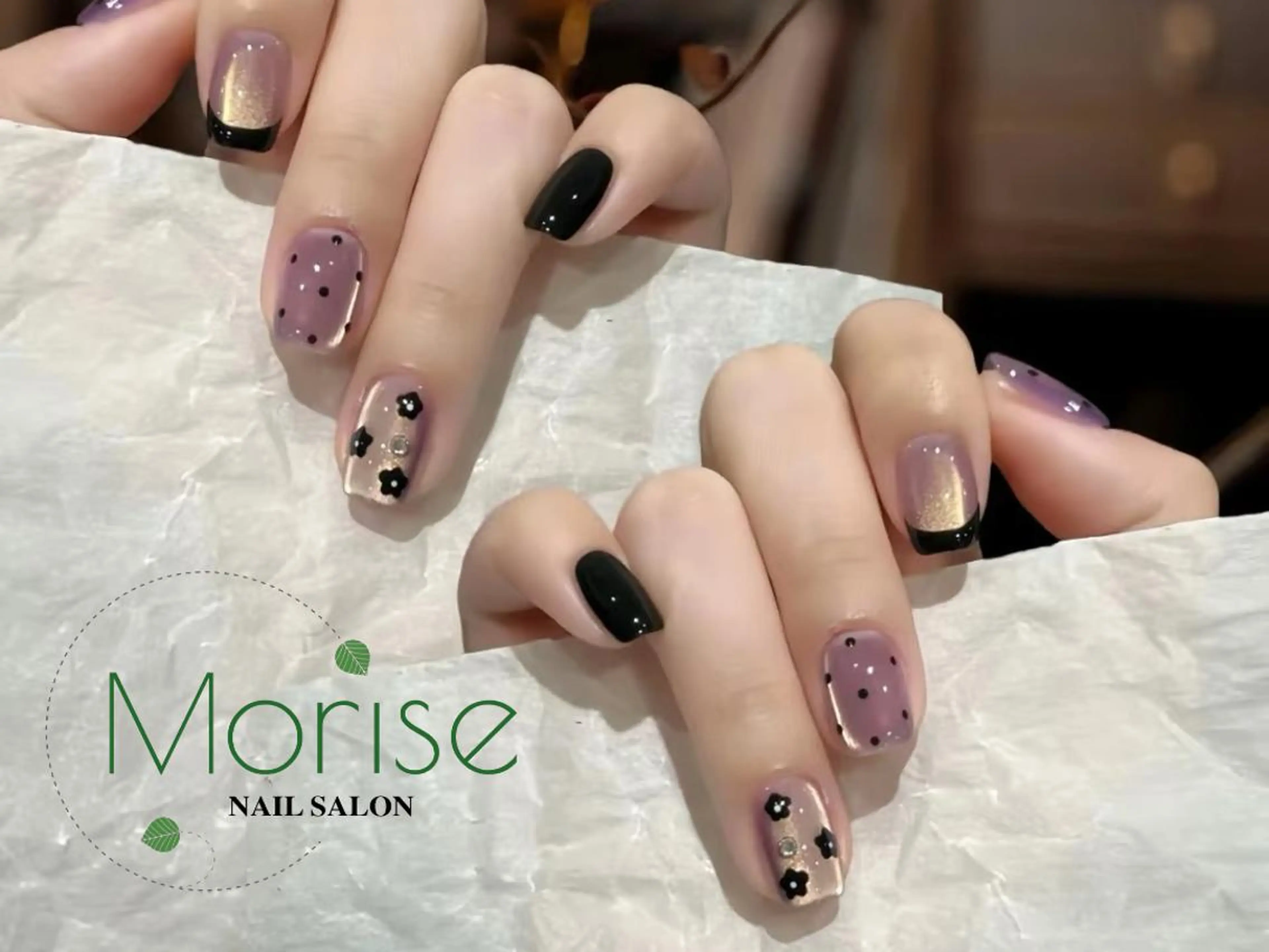 ネイル ジェルネイル マグネットネイル 持ち込み パラジェル ハンドネイル ハンドケア MoriseNail 表参道のネイルデザイン