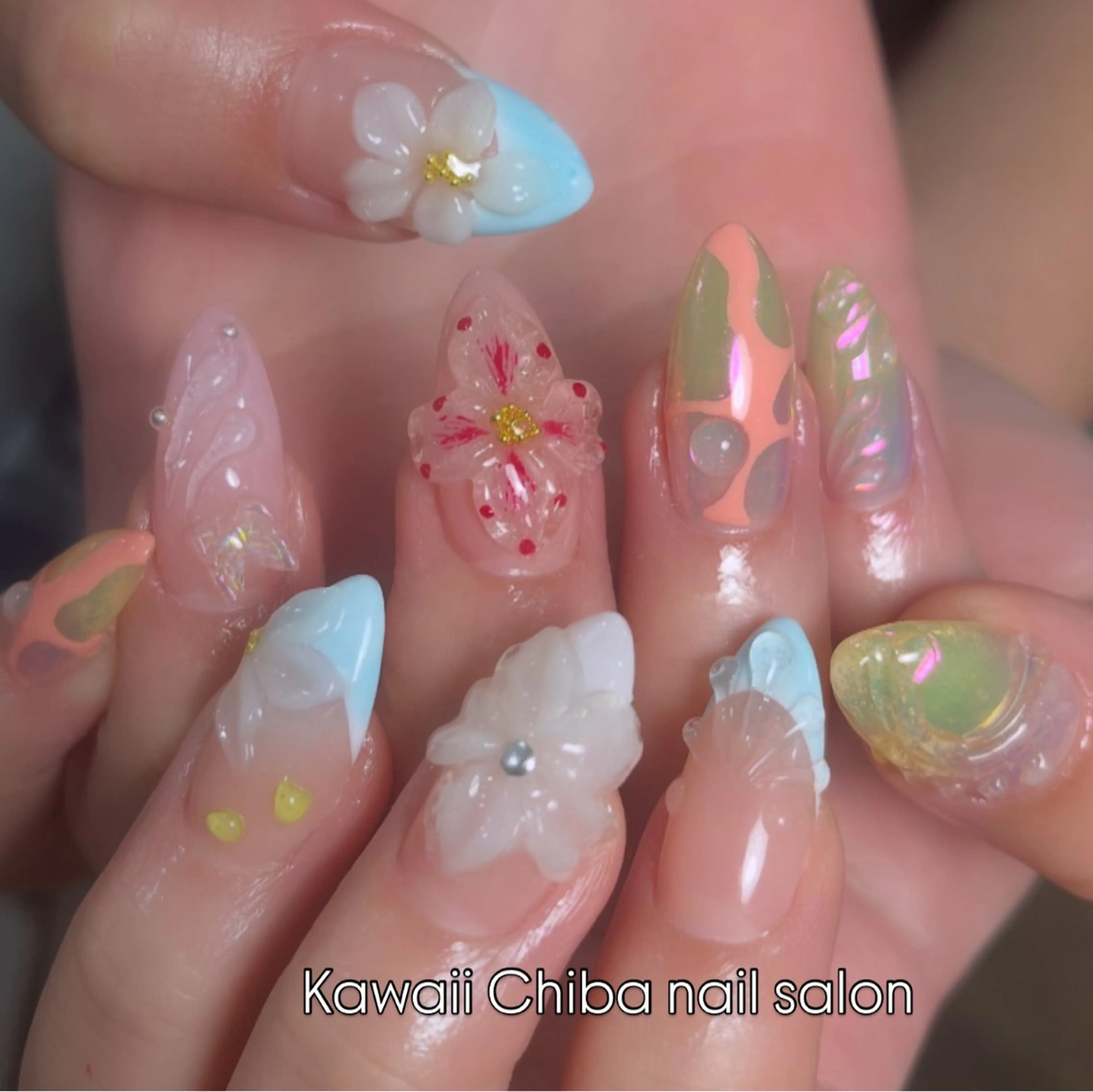 ネイル Kawaii ChibaNailのネイルデザイン